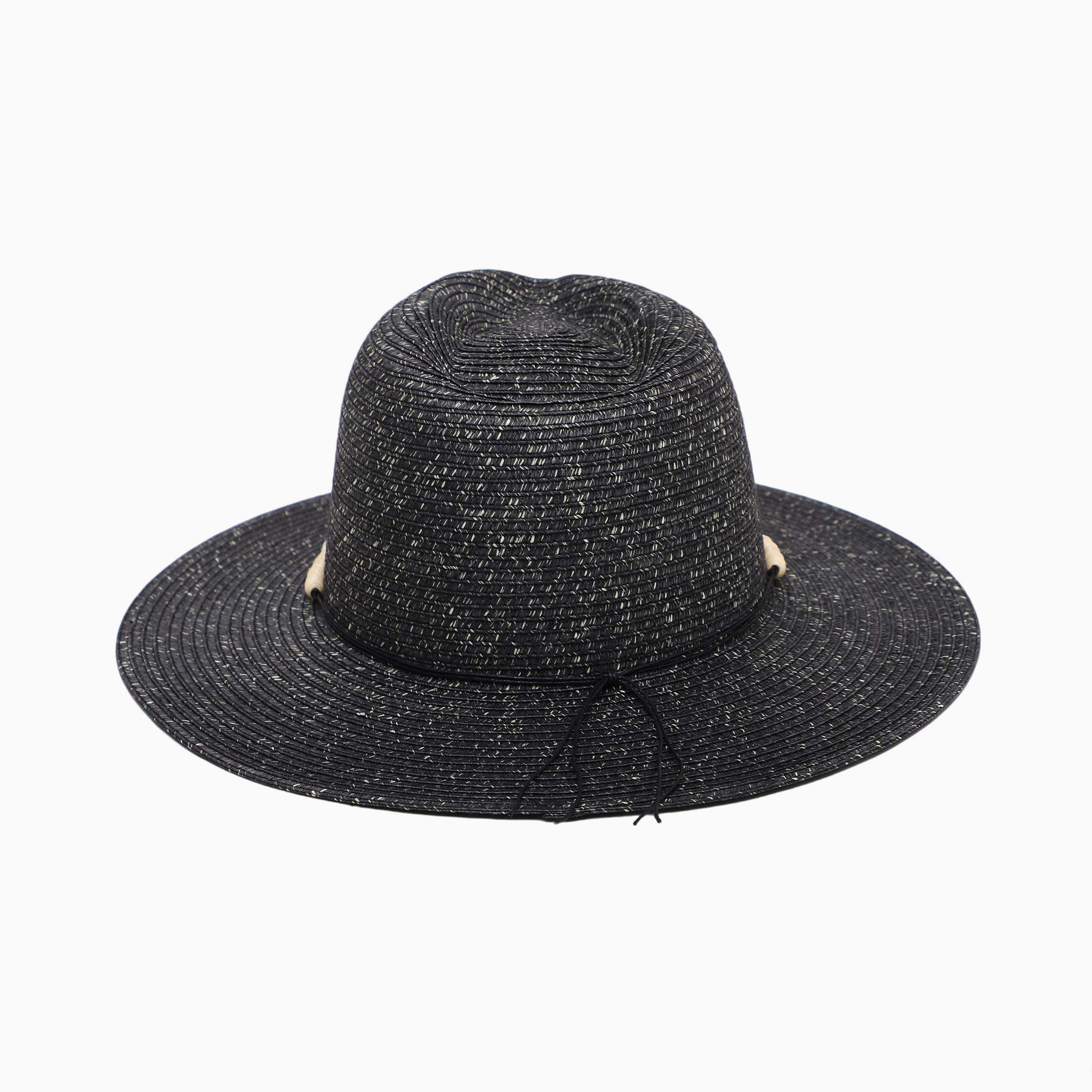 Unisex Paper Straw Fedora Hat with Wide Brim and UPF 50+ Sun Protection