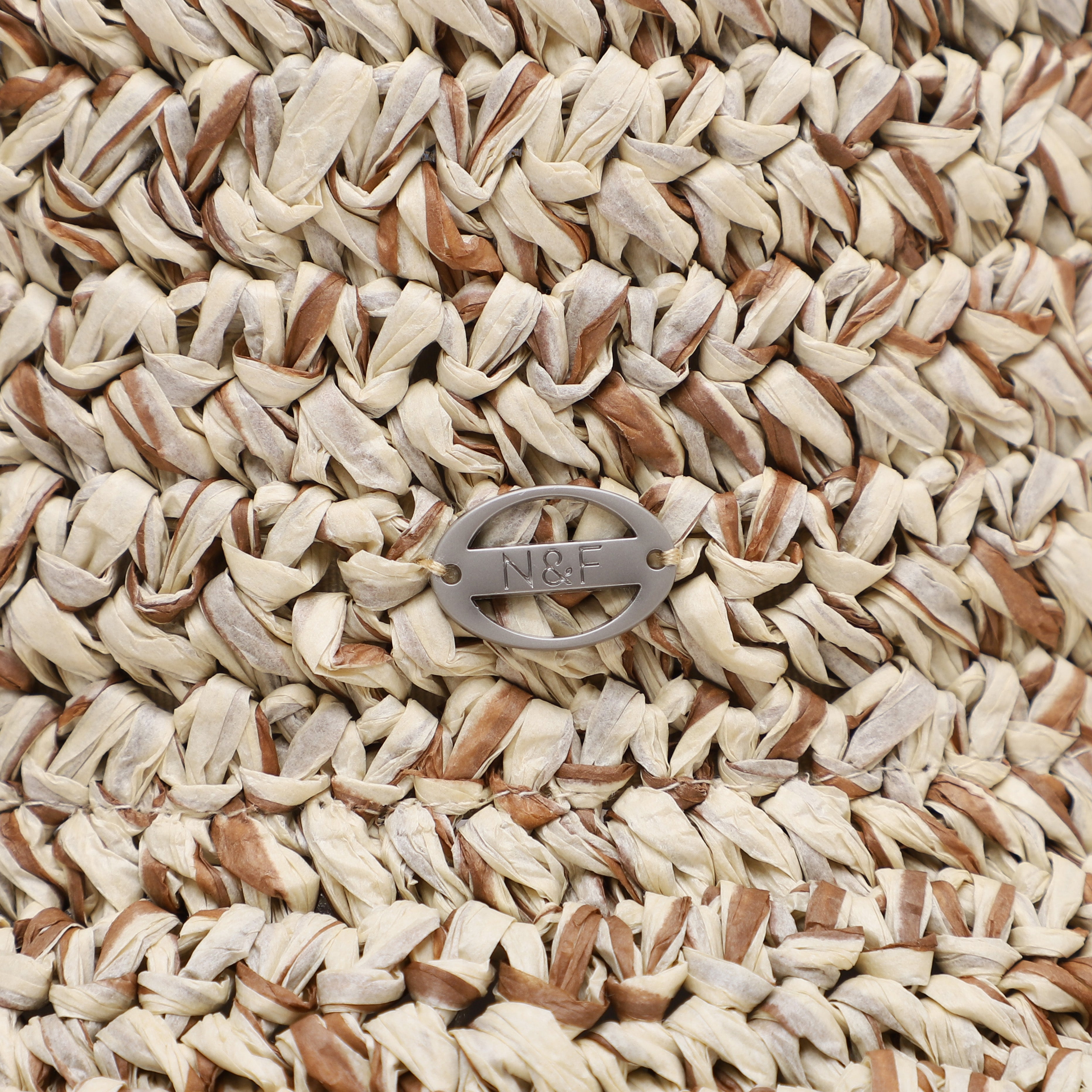 Women’s Paper Straw Bucket Hat with Wide Brim and UPF 50+ Sun Protection