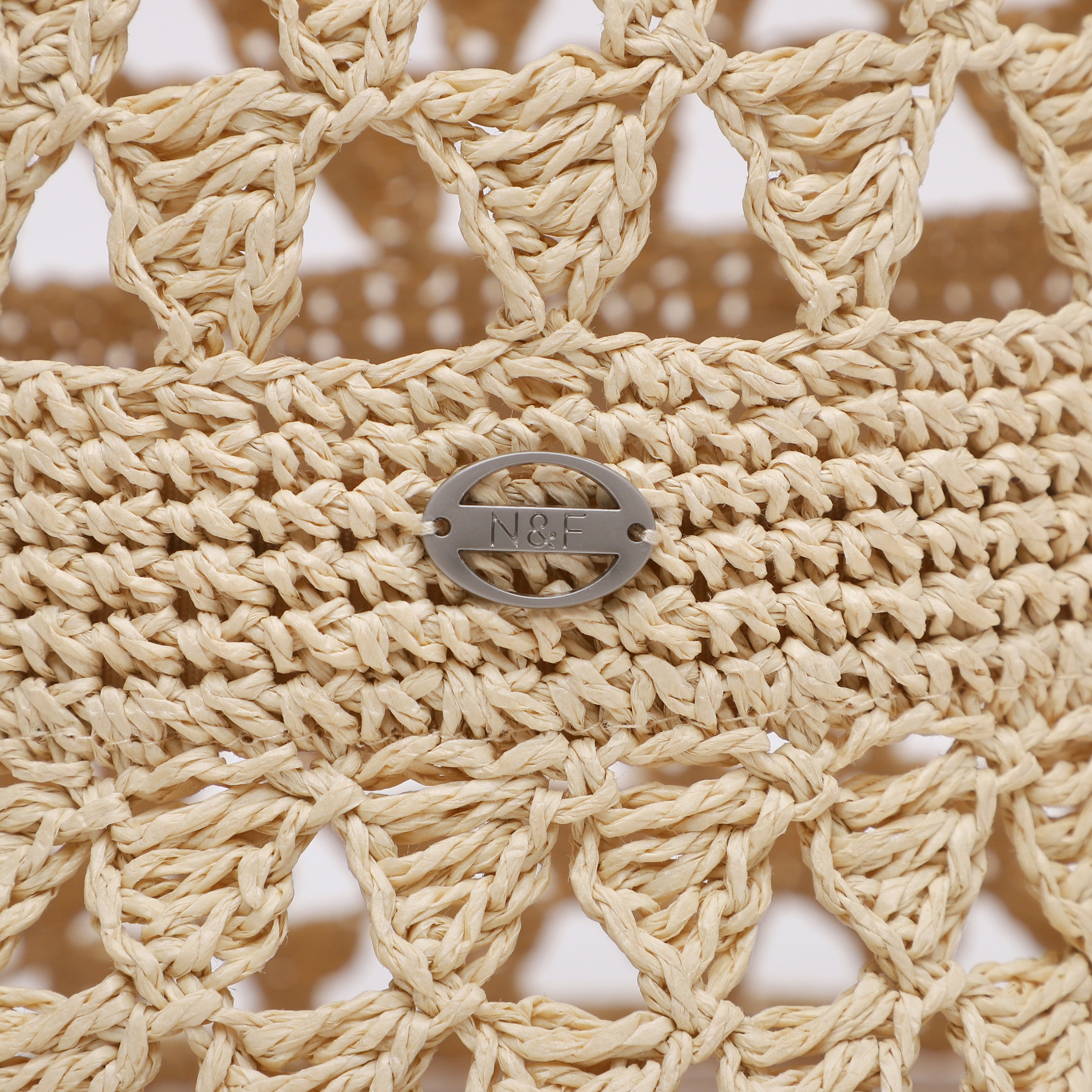 Women’s Paper Straw Bucket Hat with Wide Brim and UPF 50+ Sun Protection