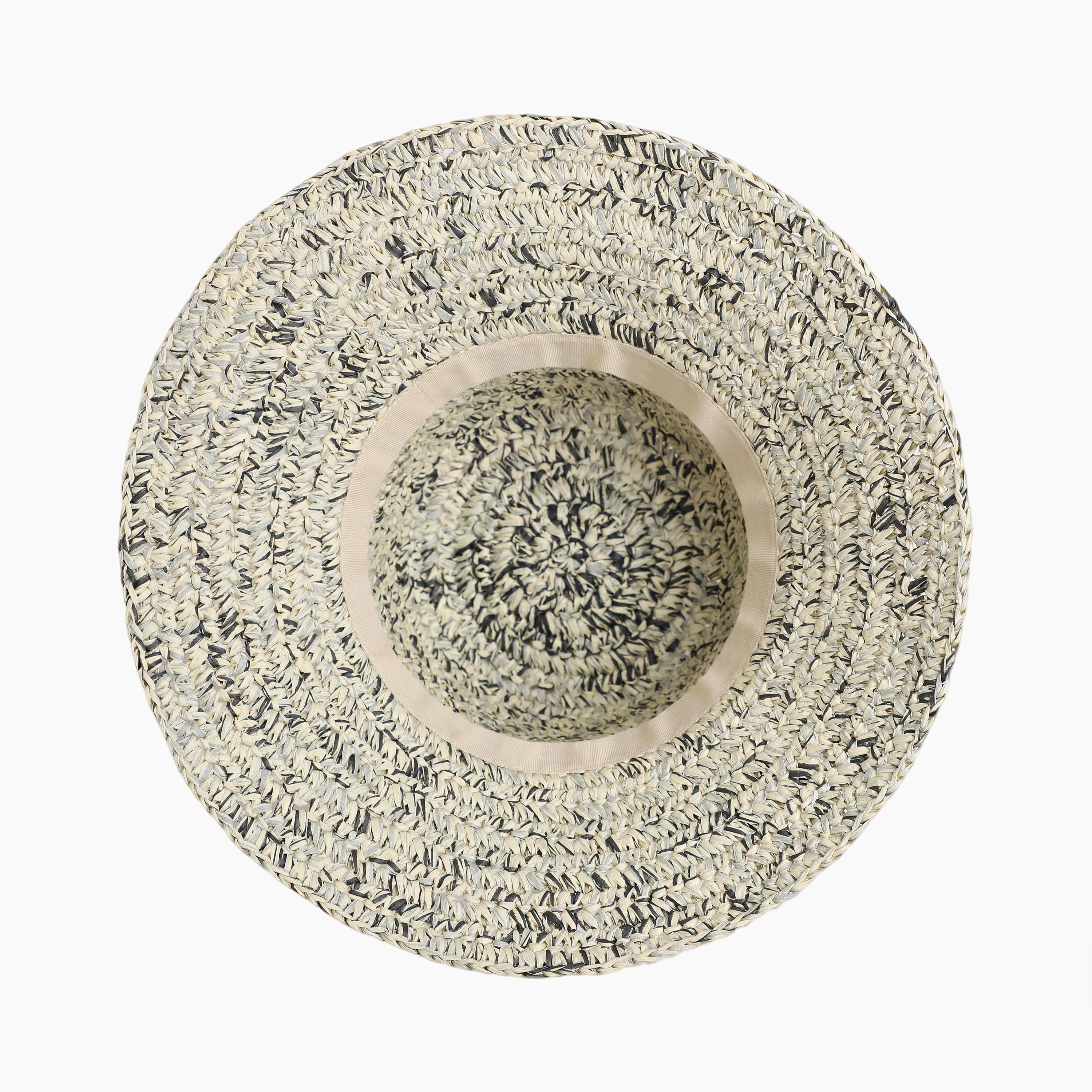 Women’s Paper Straw Bucket Hat with Wide Brim and UPF 50+ Sun Protection