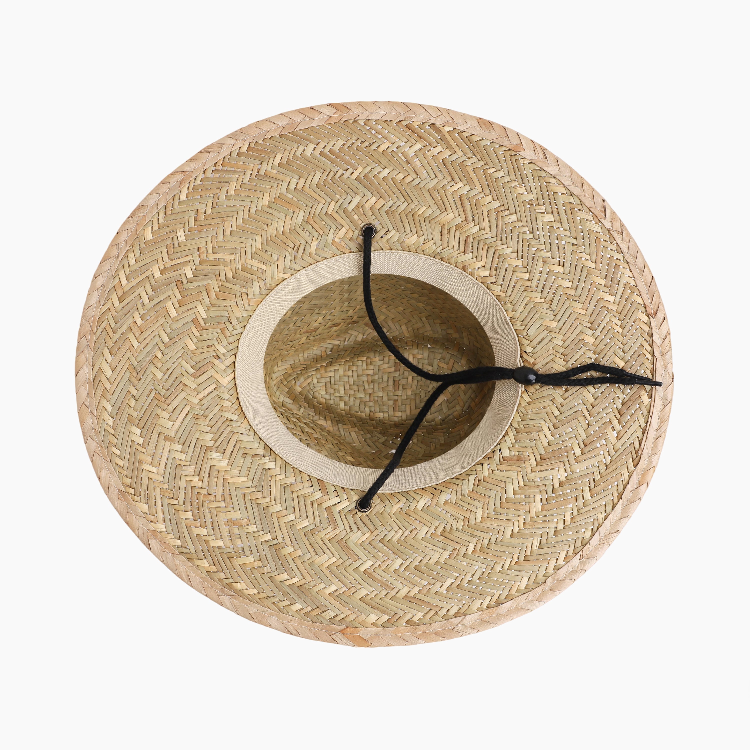 Unisex Seagrass Fedora Hat with Wide Brim and UPF 50+ Sun Protection