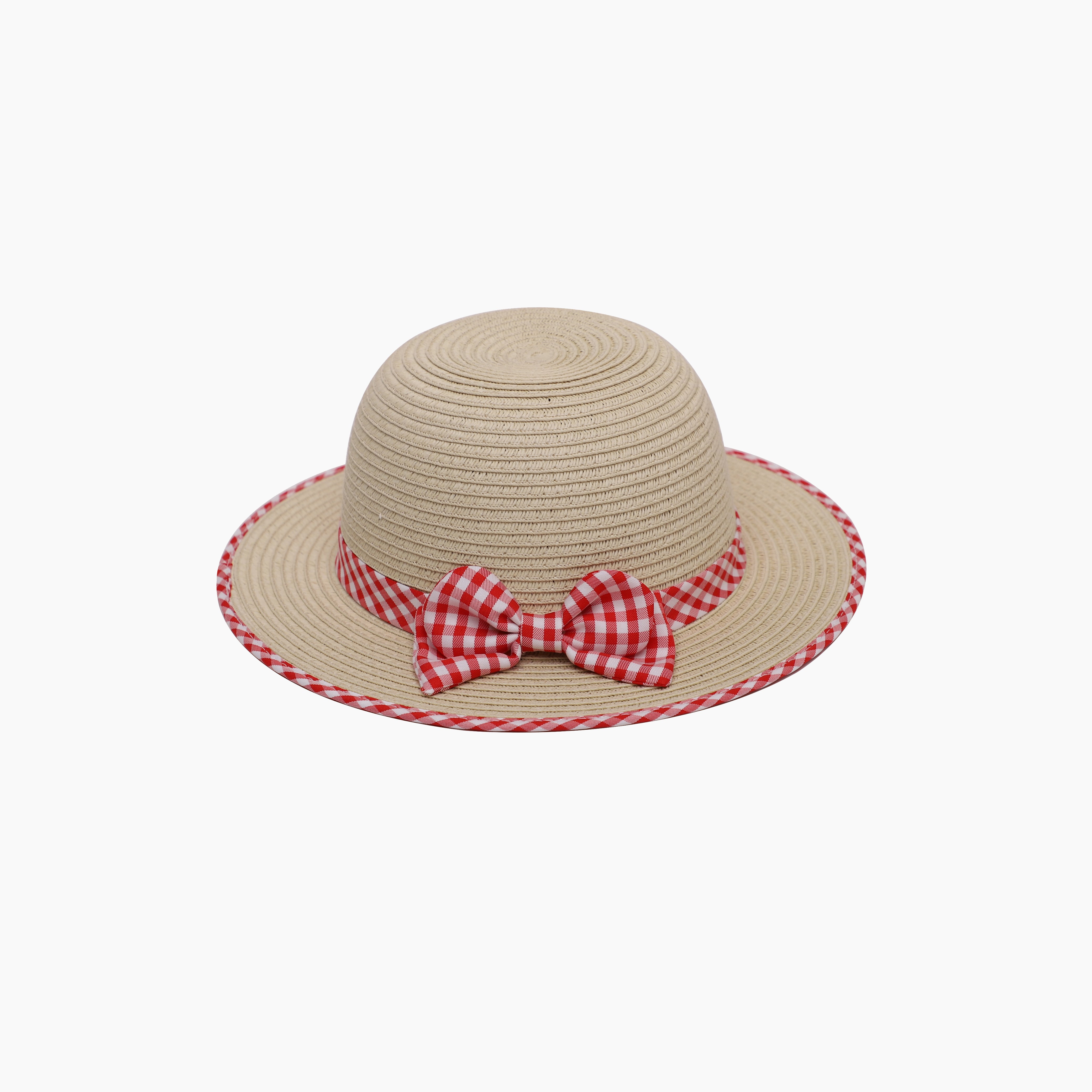 Children’s Paper Straw Sun Hat for Ages 2–6 with UPF 50+ Sun Protection