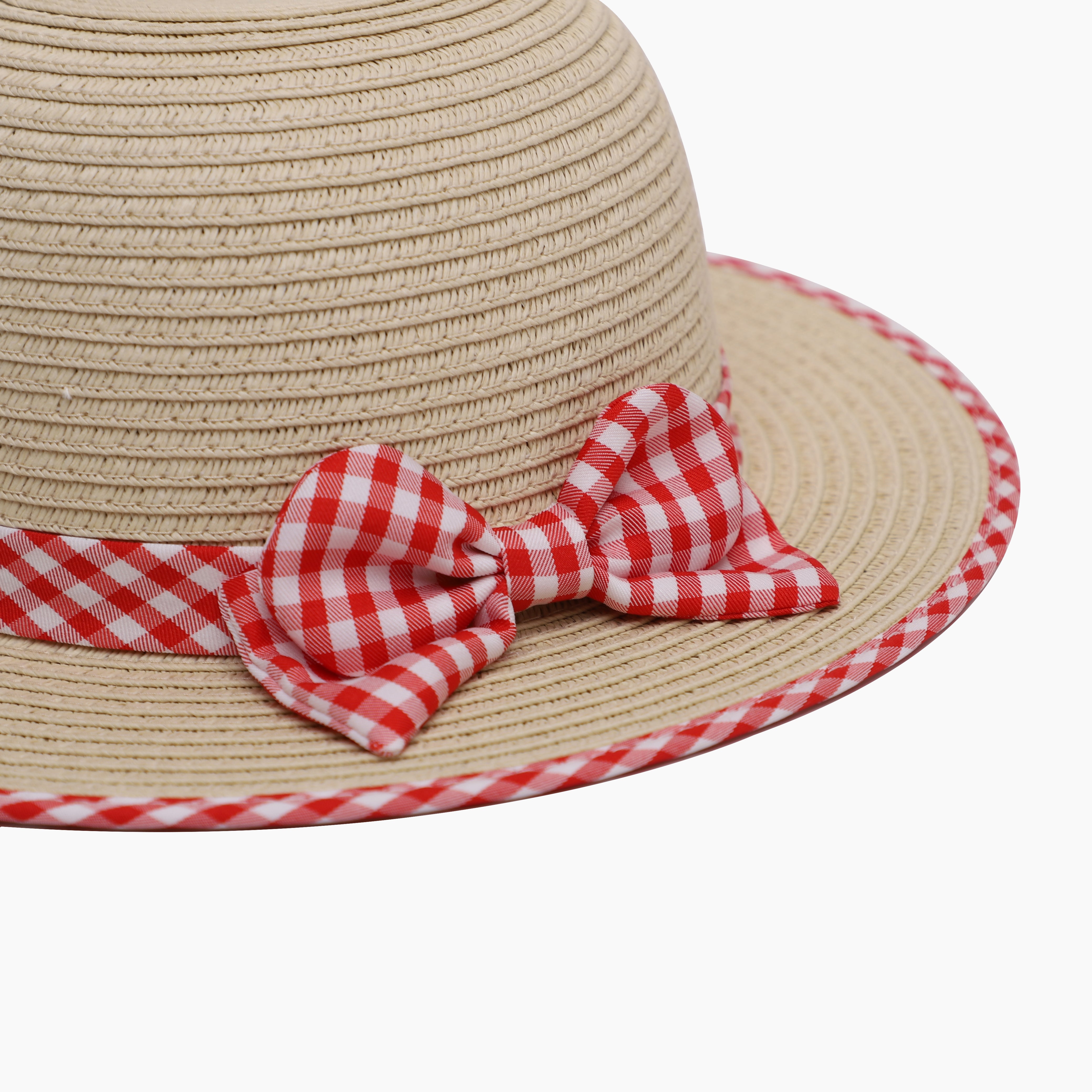 Wholesale Children’s Paper Straw Sun Hat for Ages 2–6 with UPF 50+ Sun Protection
