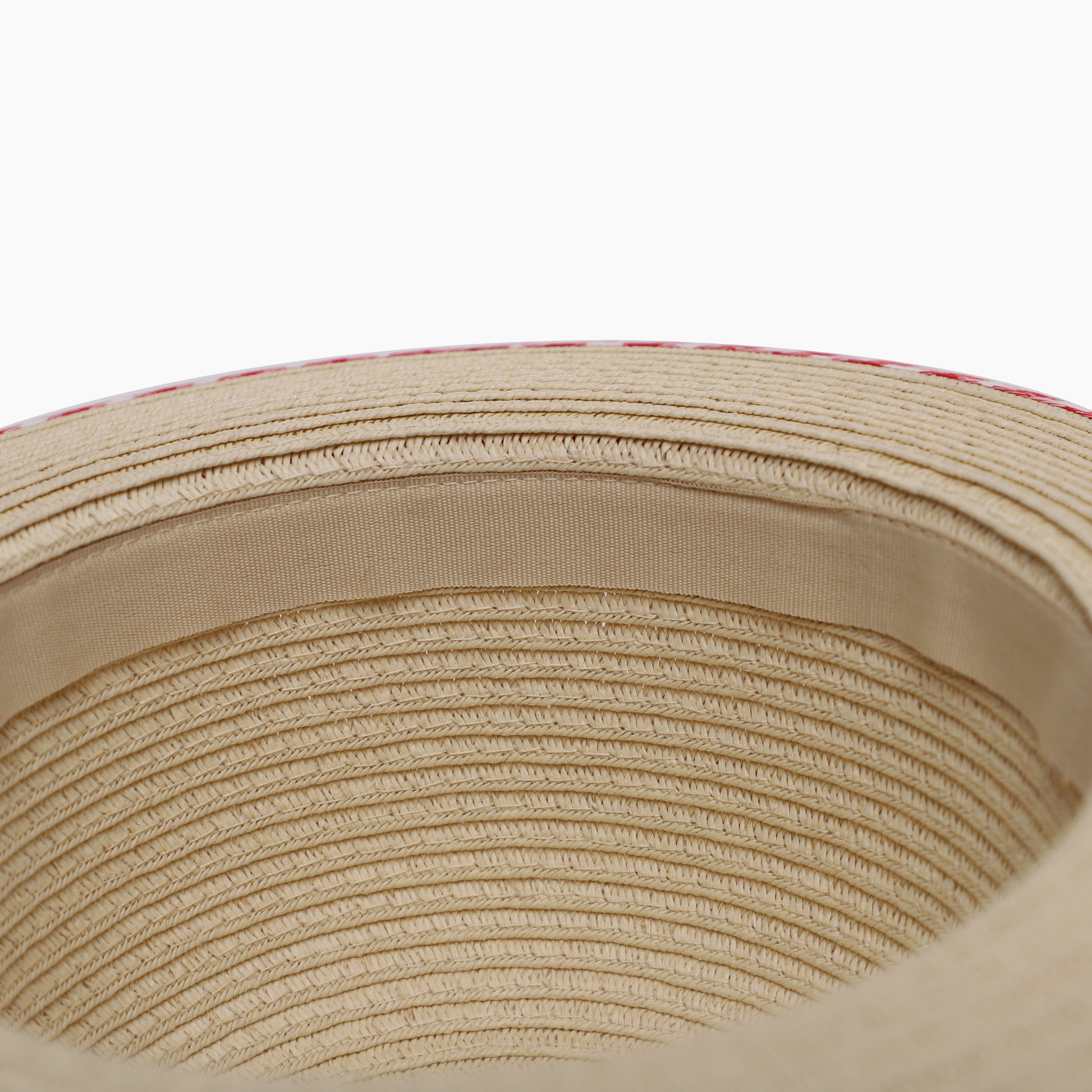 Women’s Paper Straw Sun Hat with Wide Brim and UPF 50+ Sun Protection