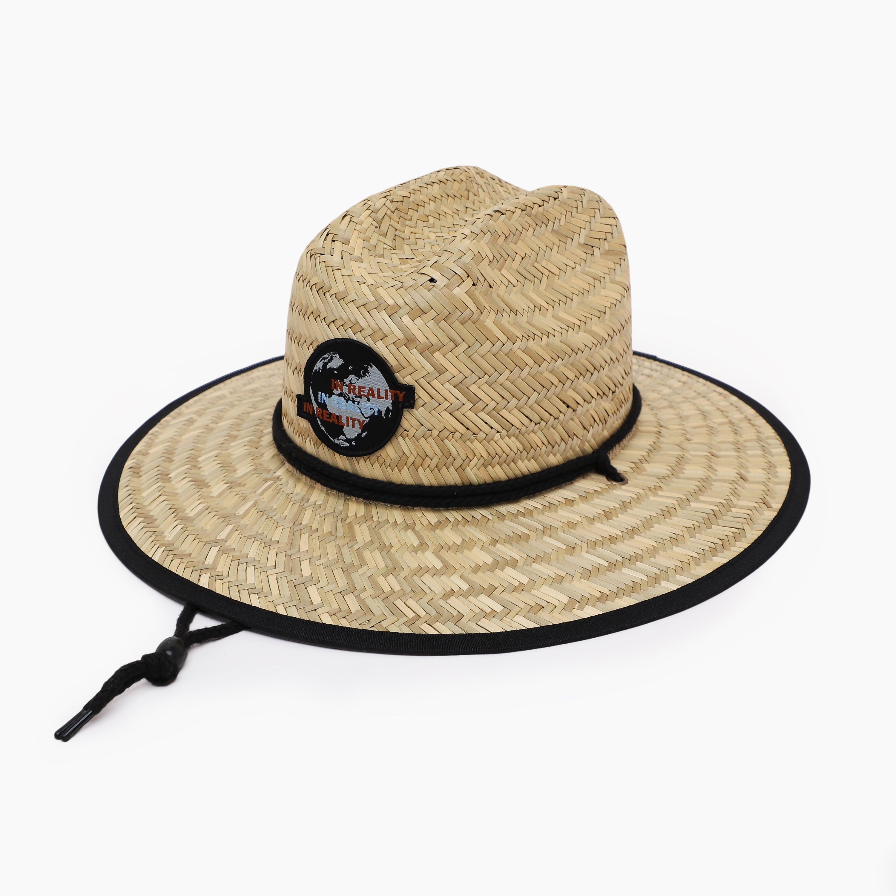 Unisex Straw Fedora Hat with Wide Brim and UPF 50+ Sun Protection