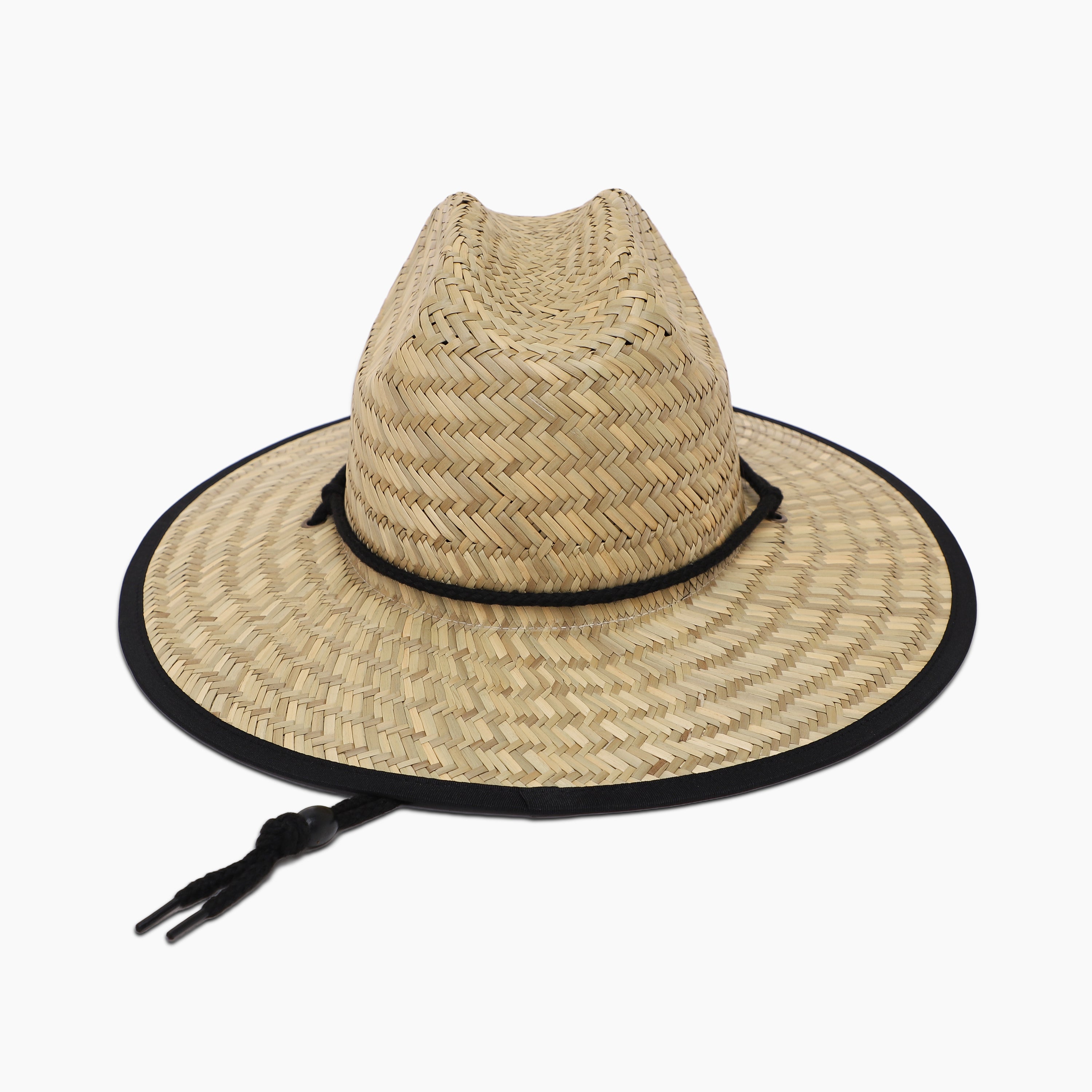Unisex Straw Fedora Hat with Wide Brim and UPF 50+ Sun Protection