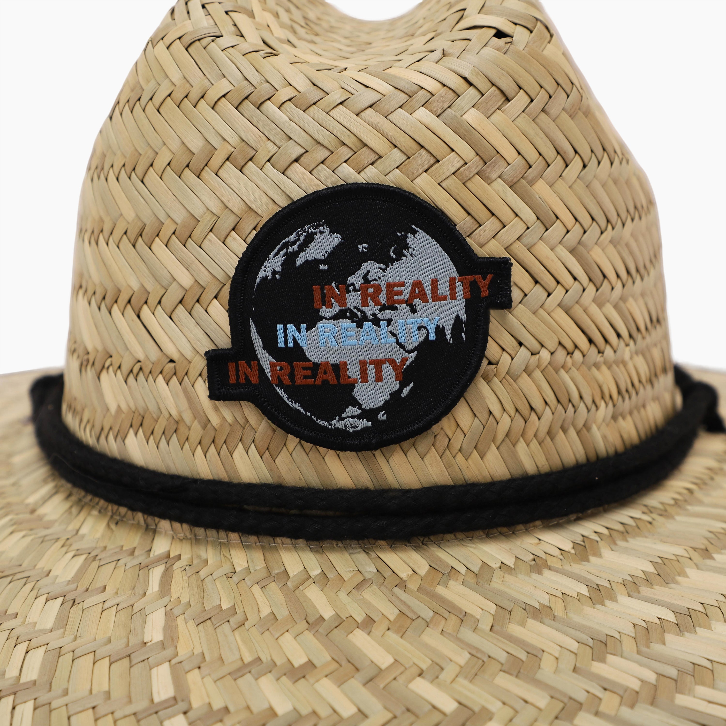 Unisex Straw Fedora Hat with Wide Brim and UPF 50+ Sun Protection
