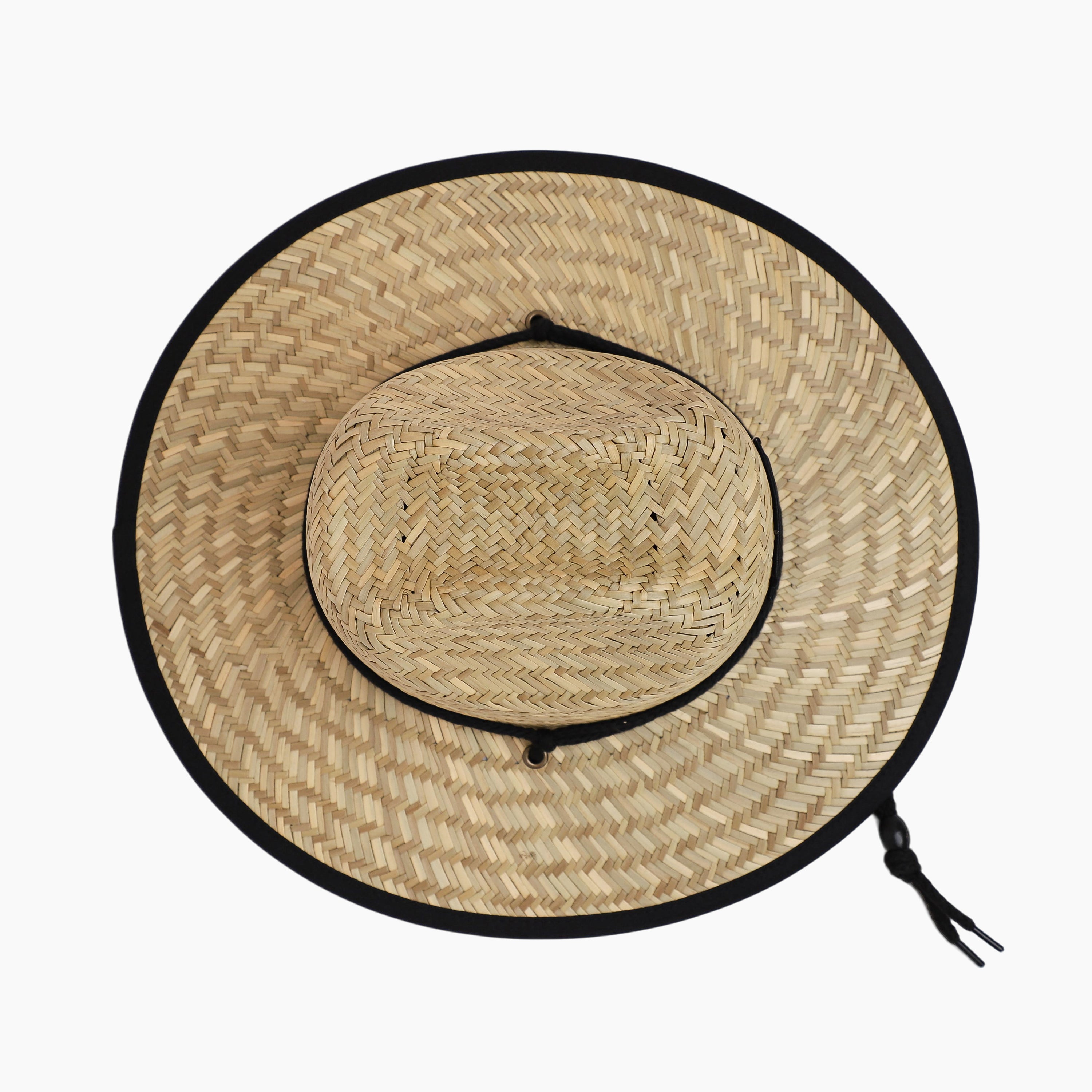 Unisex Straw Fedora Hat with Wide Brim and UPF 50+ Sun Protection