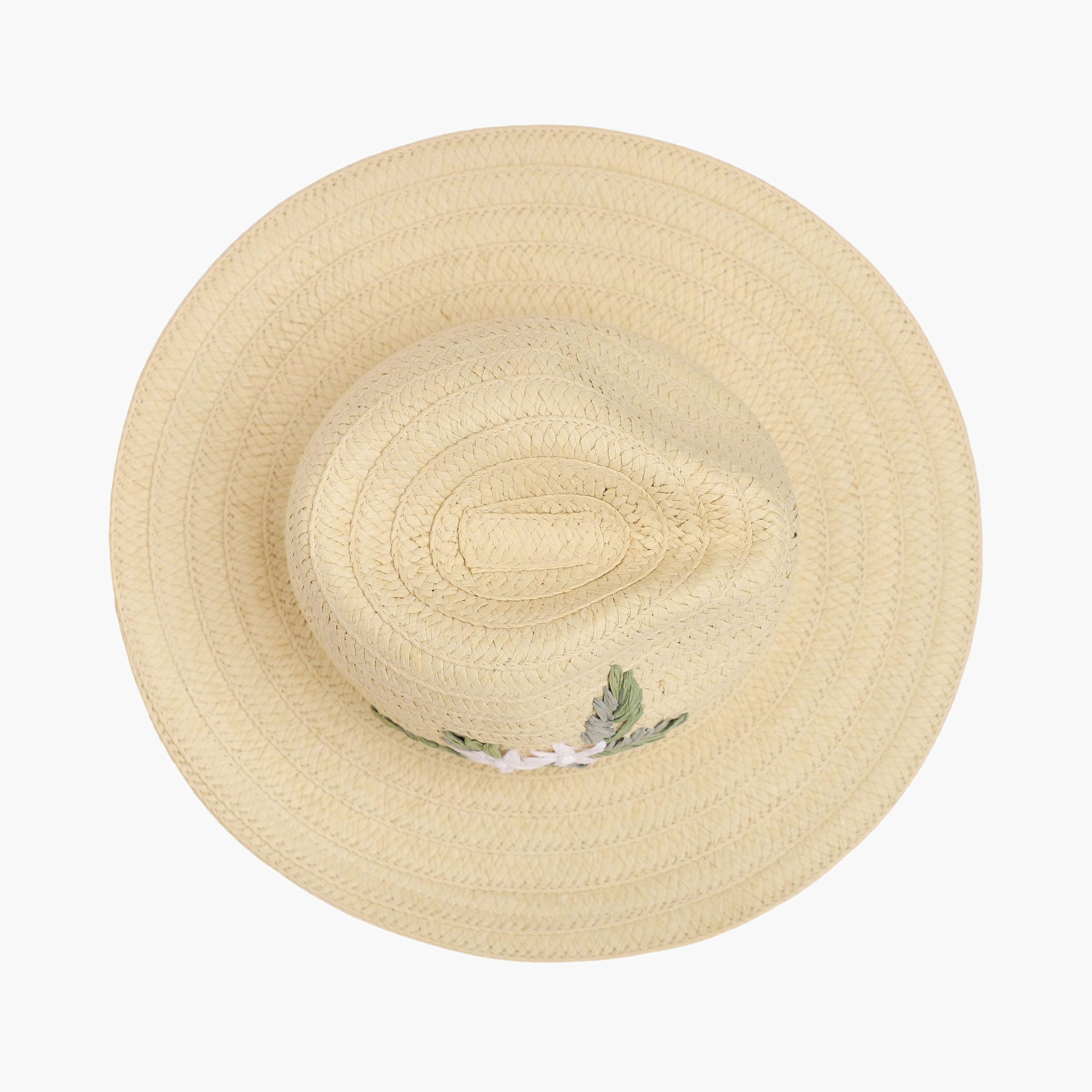 Women’s Paper Straw Fedora Hat with Wide Brim and UPF 50+ Sun Protection