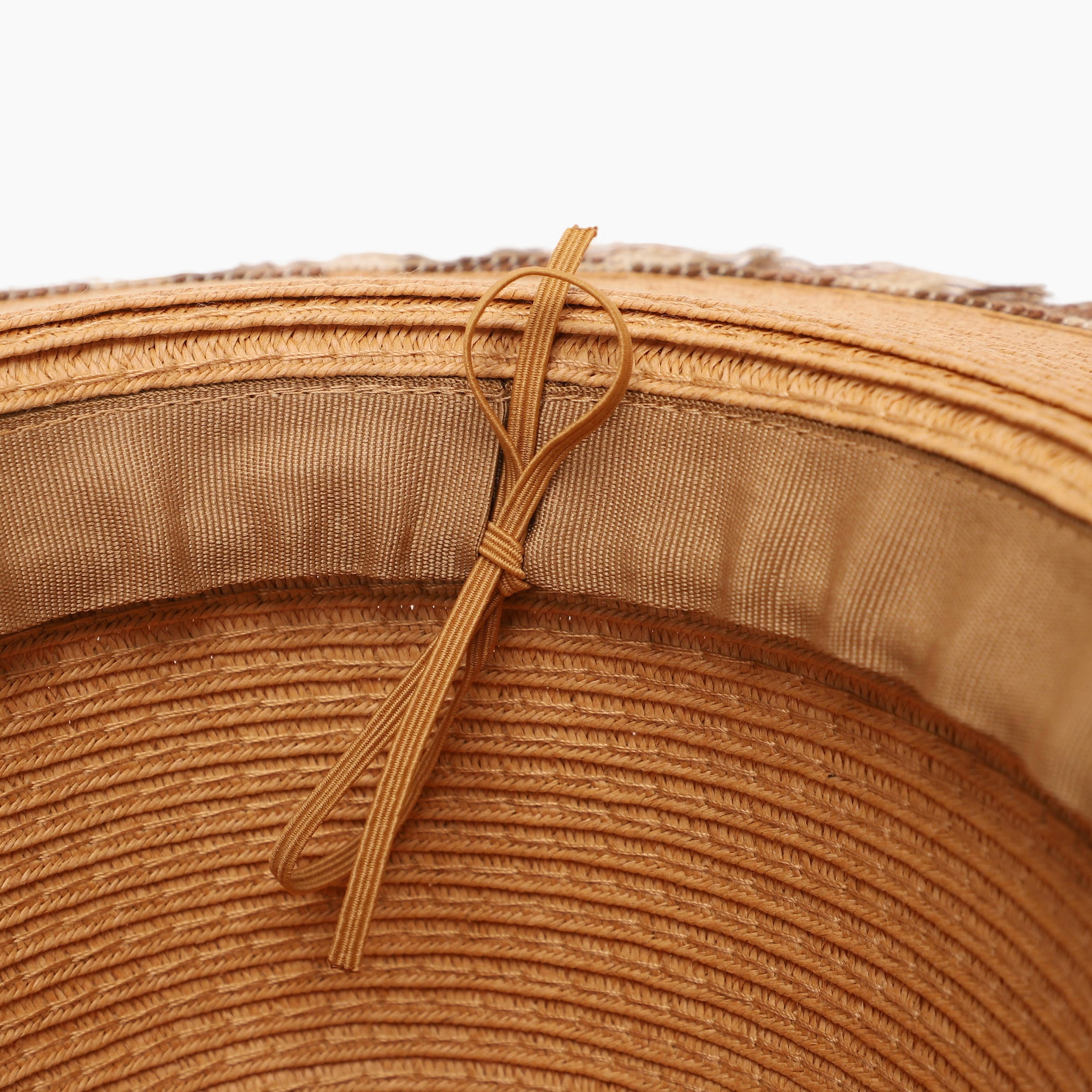 Unisex Paper Straw Fedora Hat with Wide Brim and UPF 50+ Sun Protection