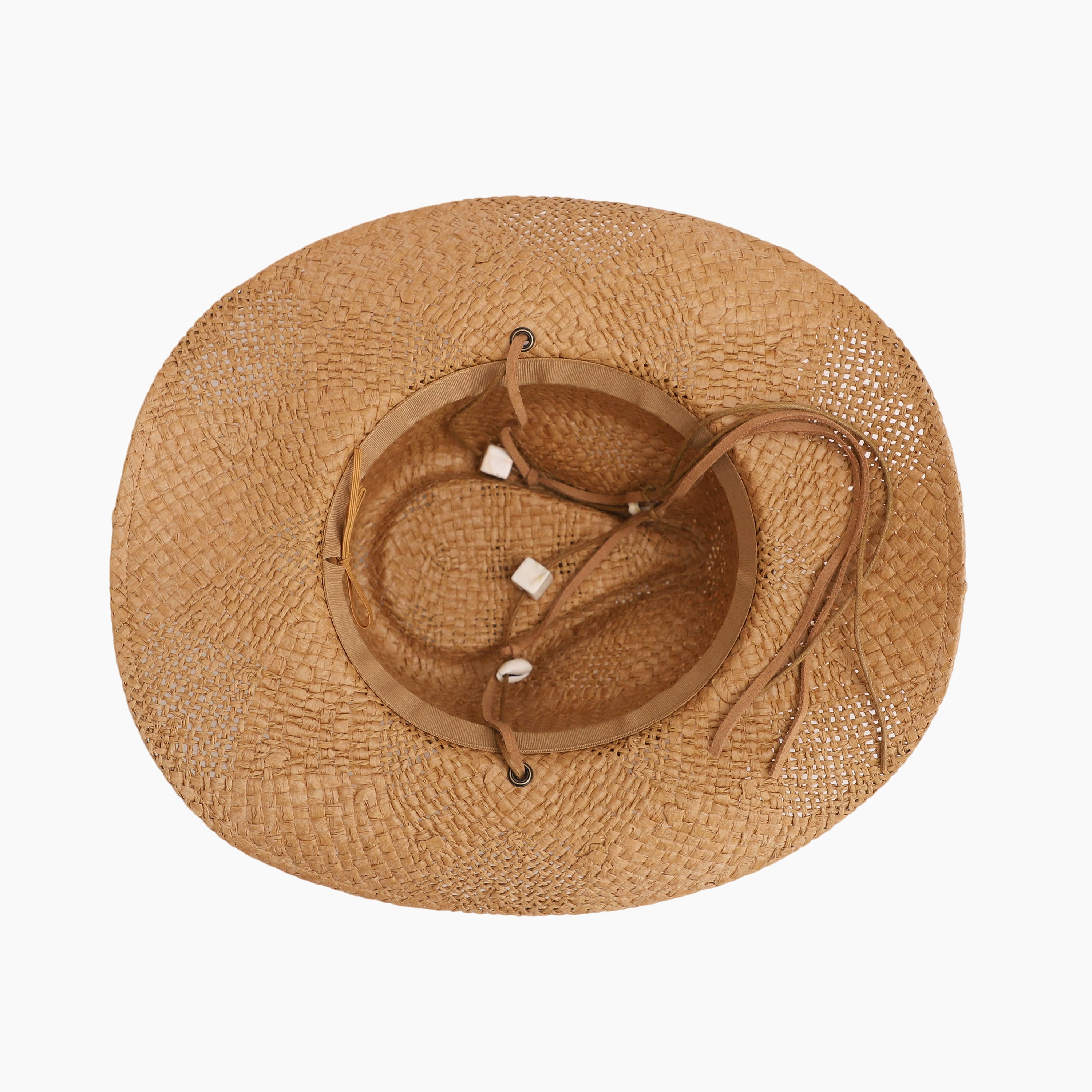Unisex Paper Straw Fedora Hat with Wide Brim and UPF 50+ Sun Protection