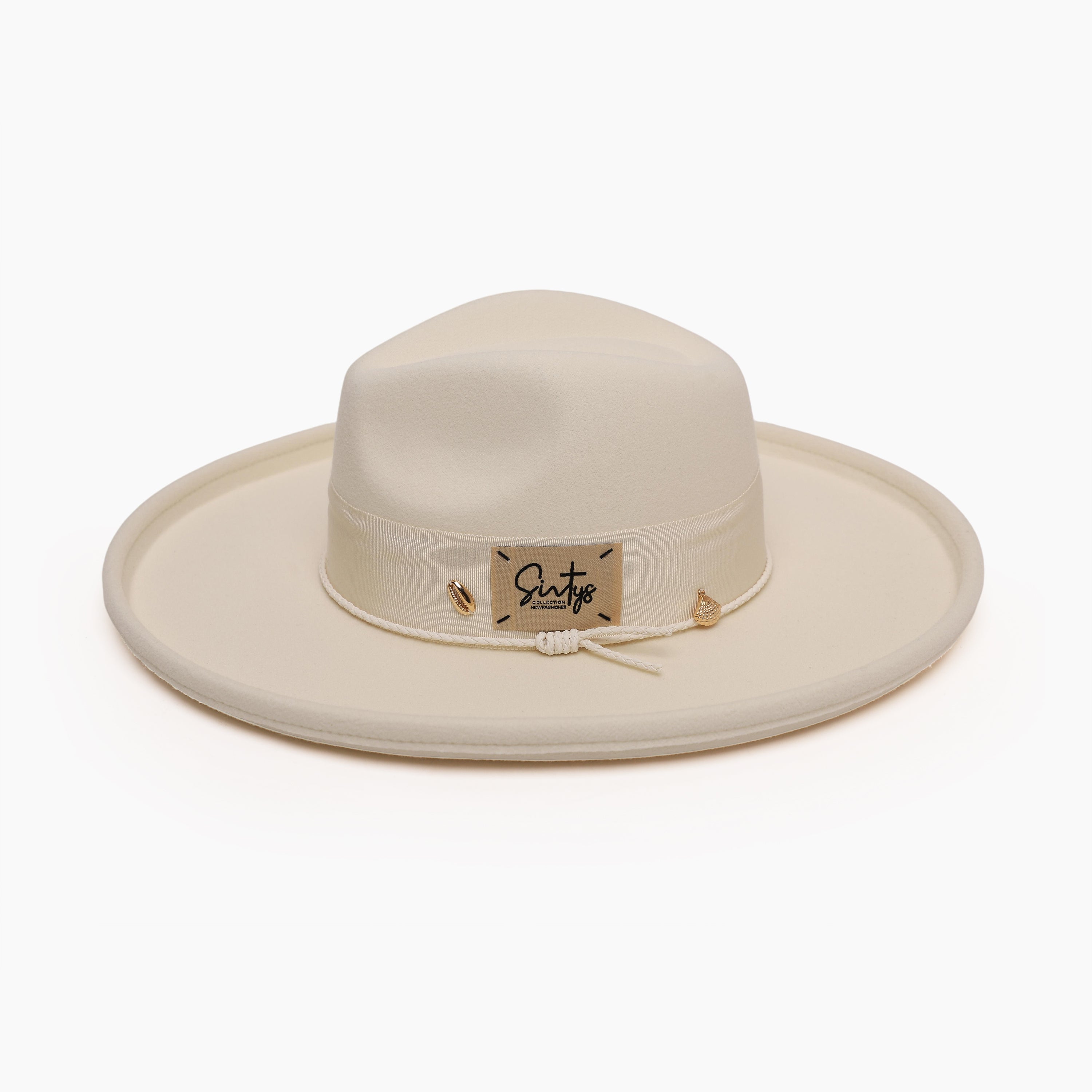 Unisex Polyester Fedora Hat with Wide Brim and UPF 50+ Sun Protection