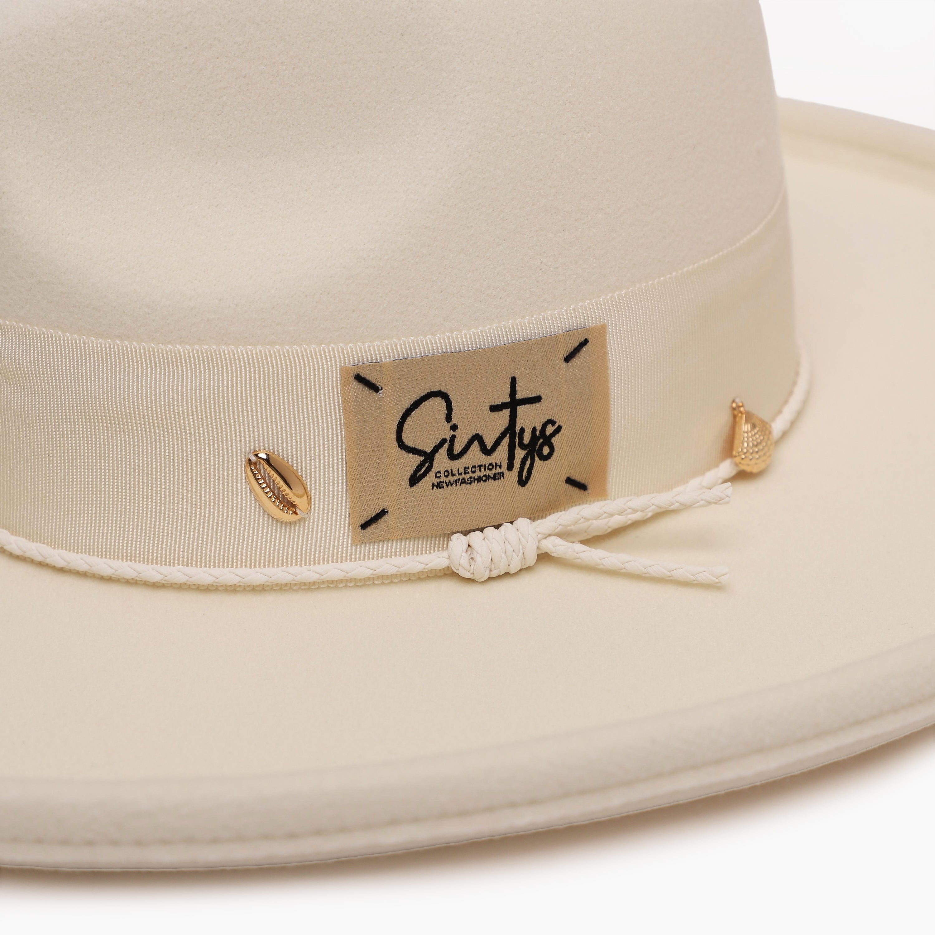 Unisex Polyester Fedora Hat with Wide Brim and UPF 50+ Sun Protection