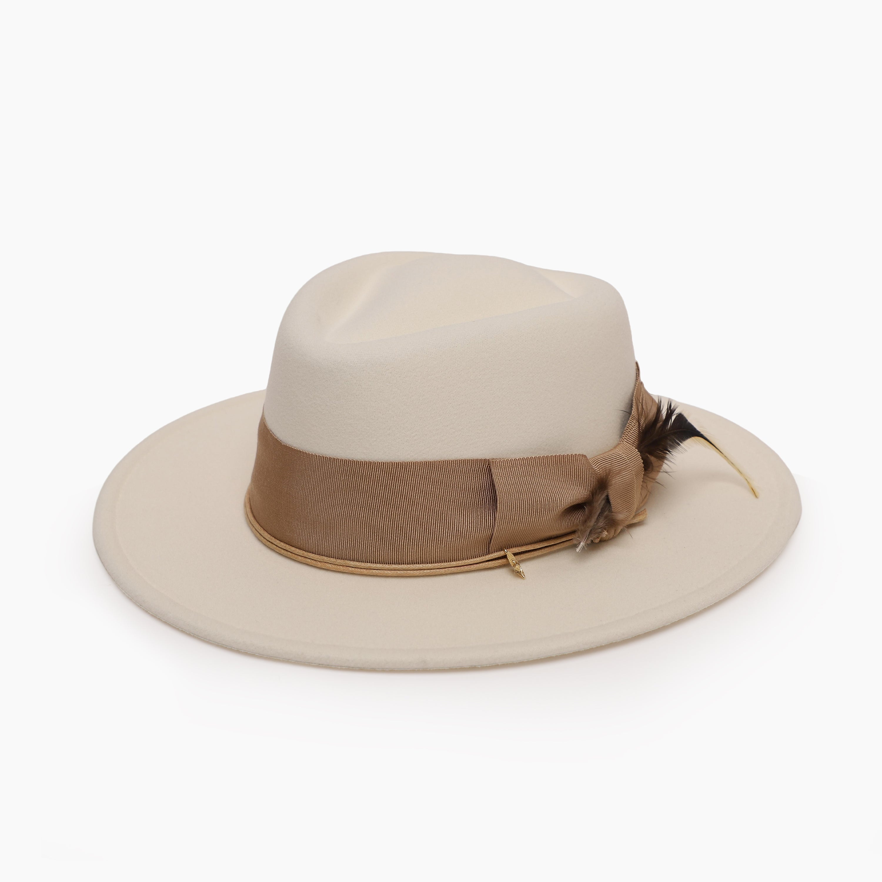 Wholesale Unisex Polyester Fedora Hat with  Flat Brim and UPF 50+ Sun Protection