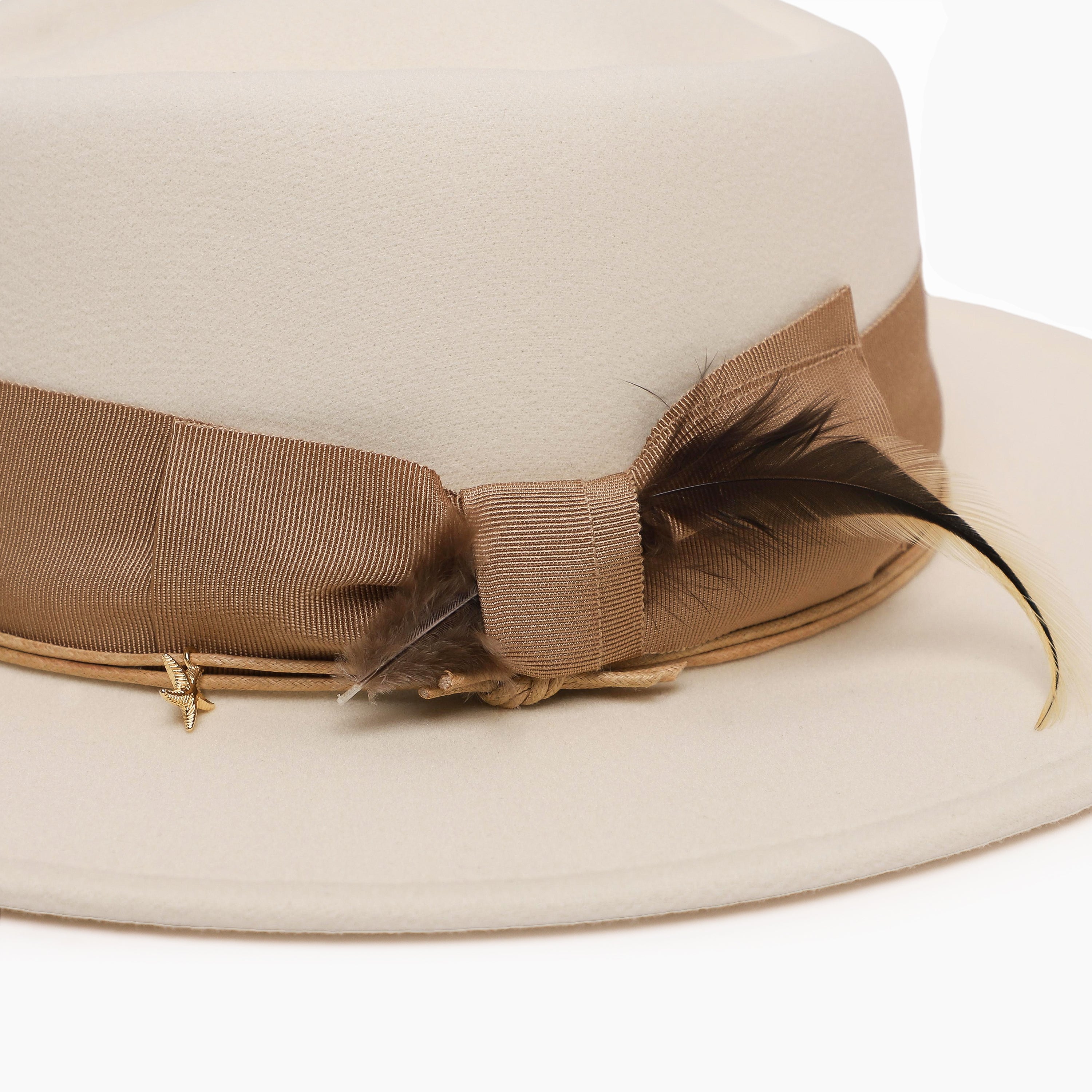 Wholesale Unisex Polyester Fedora Hat with  Flat Brim and UPF 50+ Sun Protection