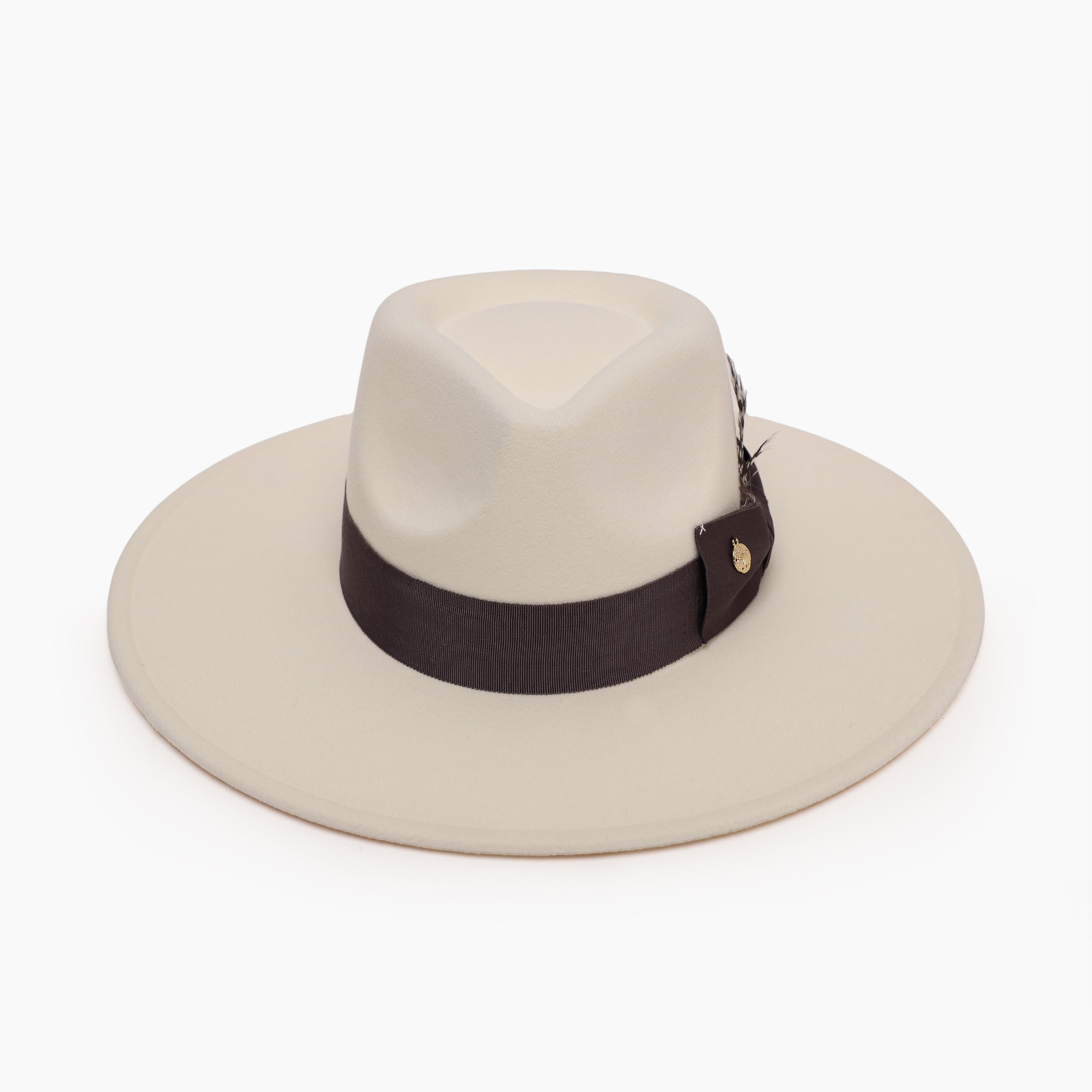 Unisex Polyester Fedora Hat with Wide Brim and UPF 50+ Sun Protection