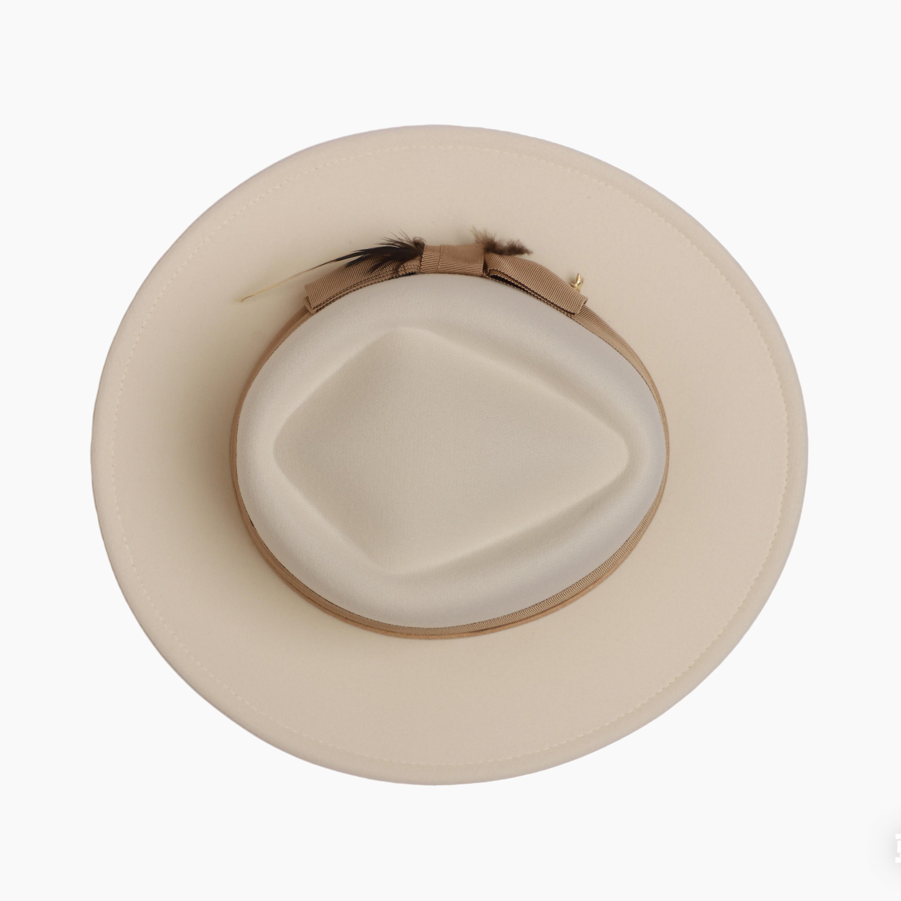 Wholesale Unisex Polyester Fedora Hat with  Flat Brim and UPF 50+ Sun Protection