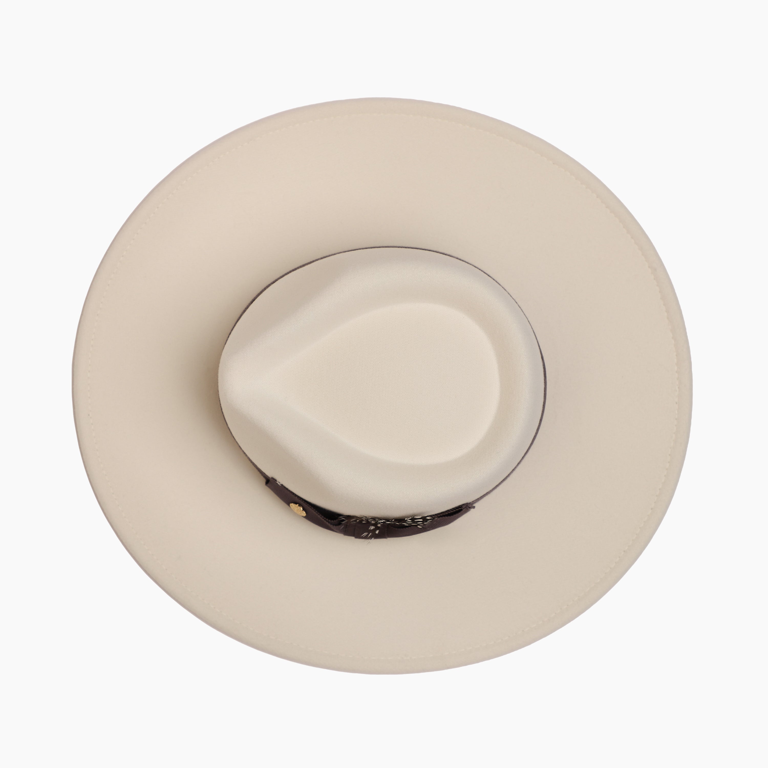 Unisex Polyester Fedora Hat with Wide Brim and UPF 50+ Sun Protection