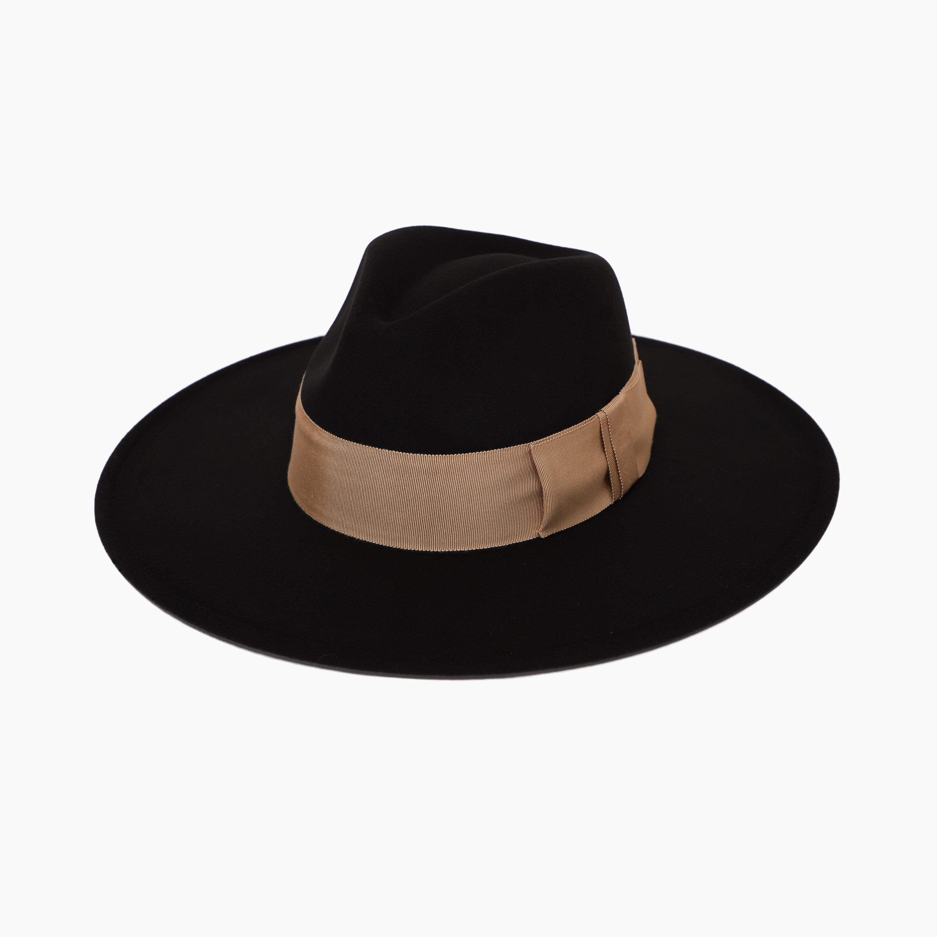 Unisex Polyester Fedora Hat with Wide Brim and UPF 50+ Sun Protection