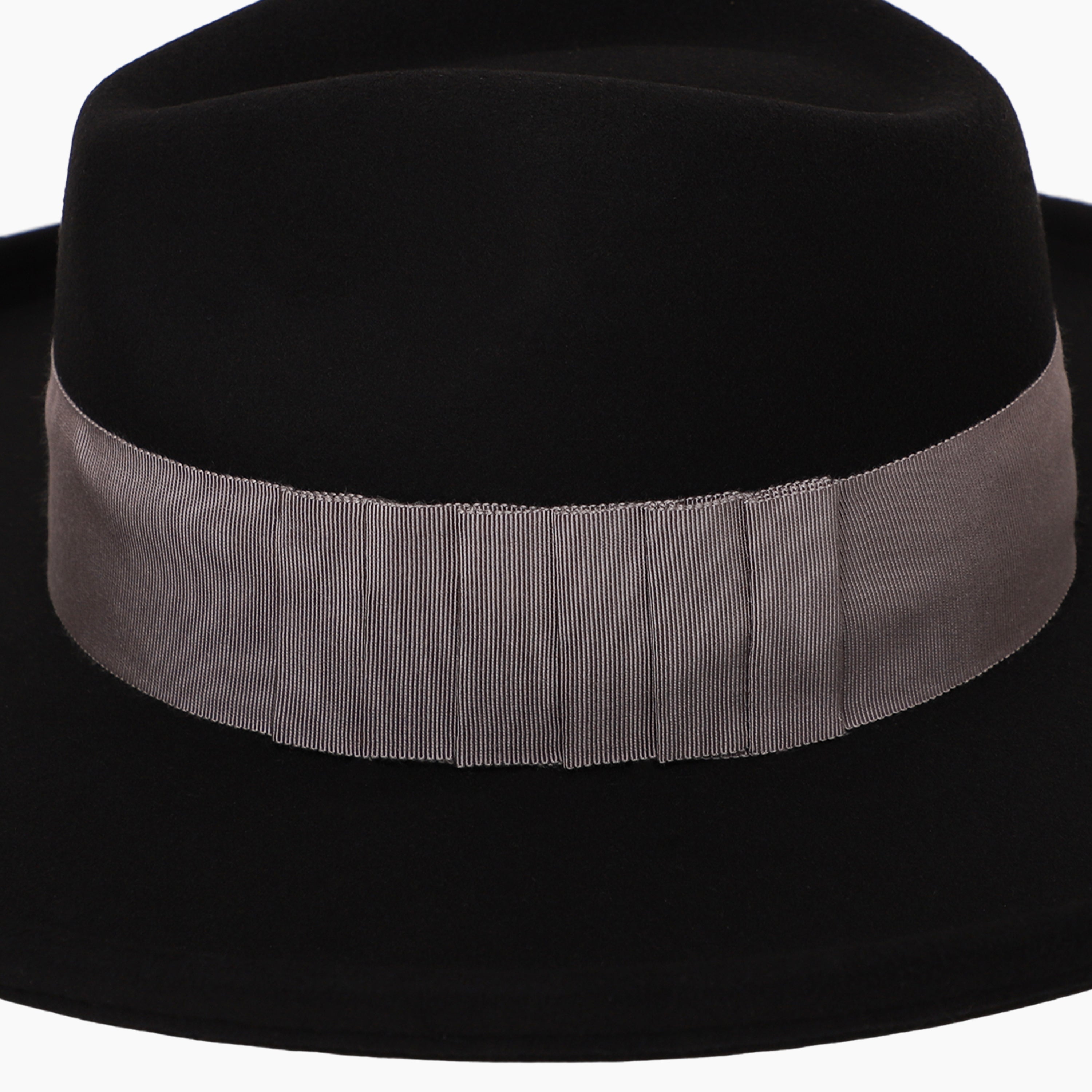 Unisex Polyester Fedora Hat with Wide Brim and UPF 50+ Sun Protection