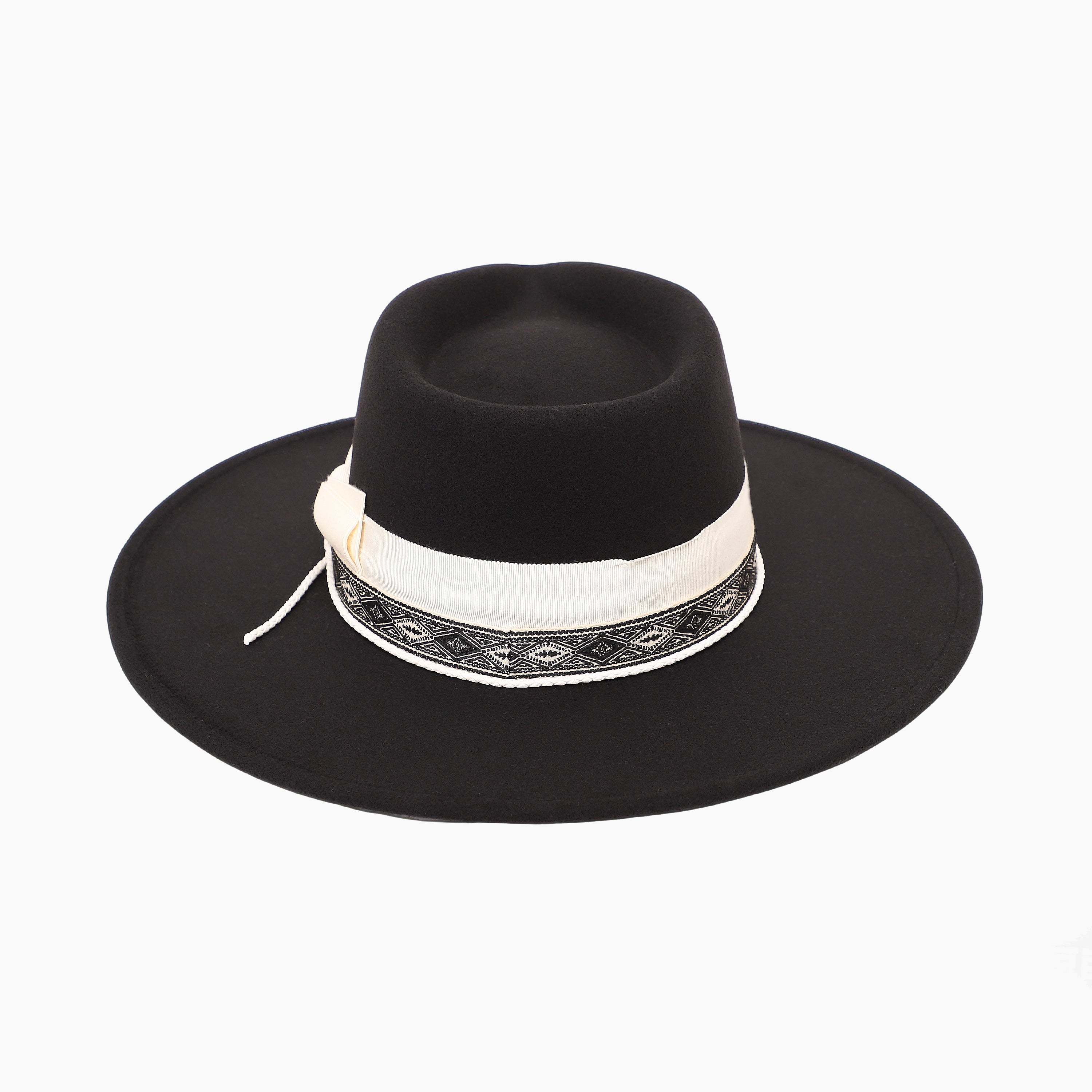 Unisex Polyester Fedora Hat with Wide Brim and UPF 50+ Sun Protection