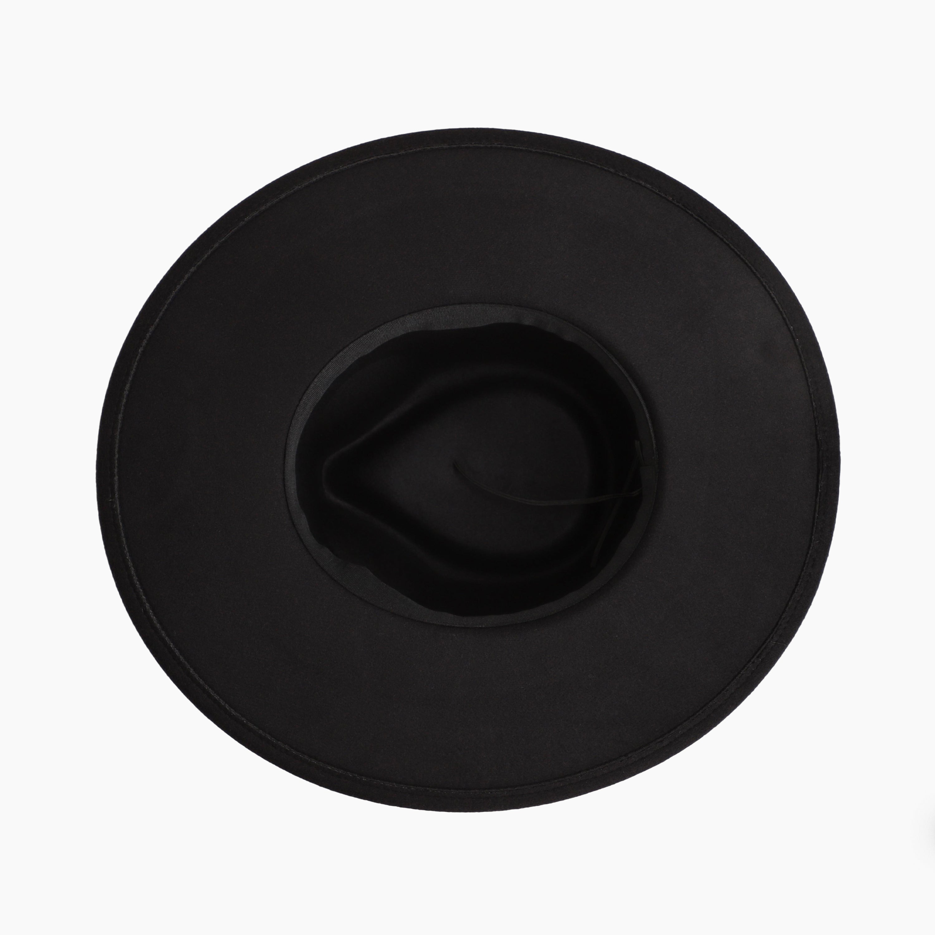 Unisex Polyester Fedora Hat with Wide Brim and UPF 50+ Sun Protection