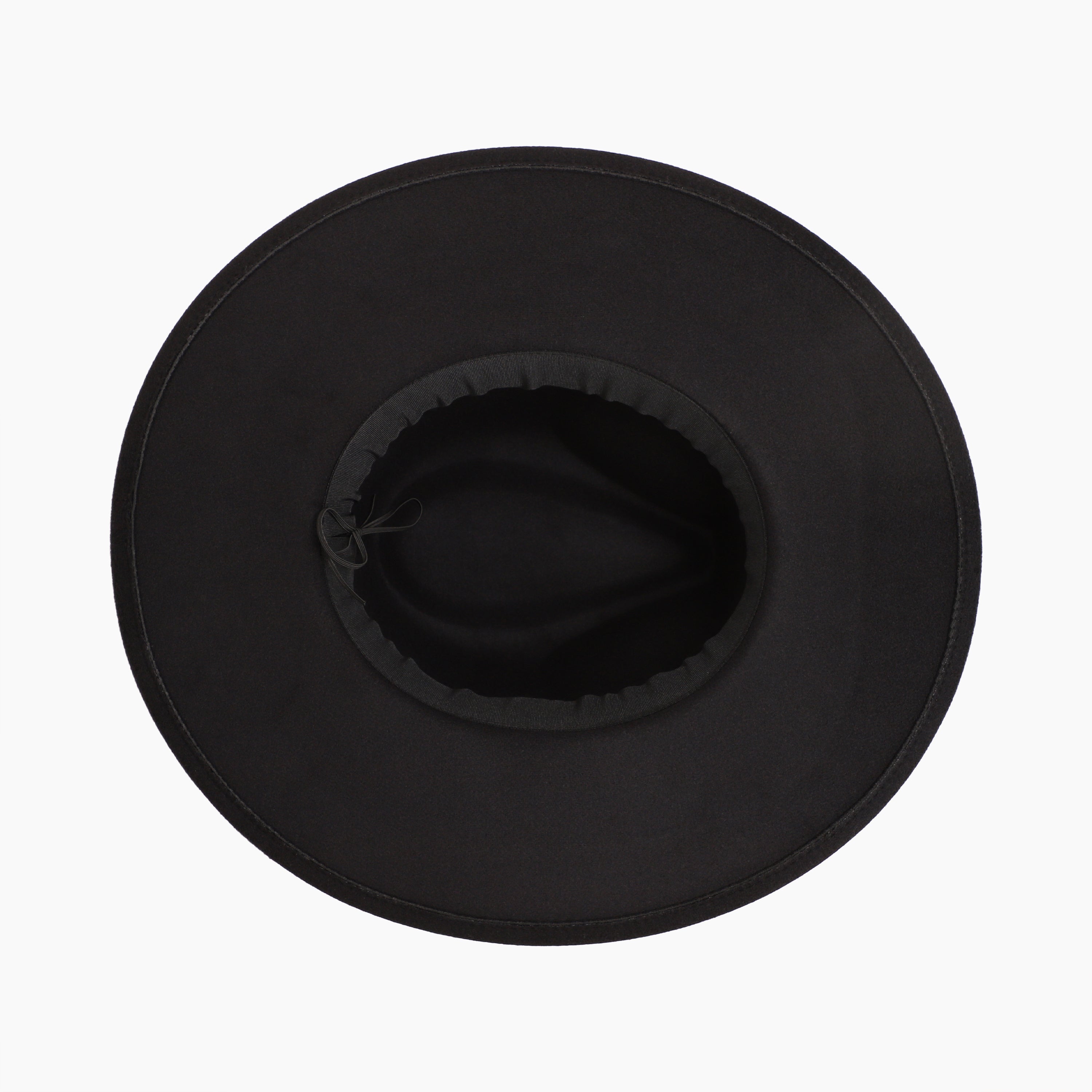 Unisex Polyester Fedora Hat with Wide Brim and UPF 50+ Sun Protection