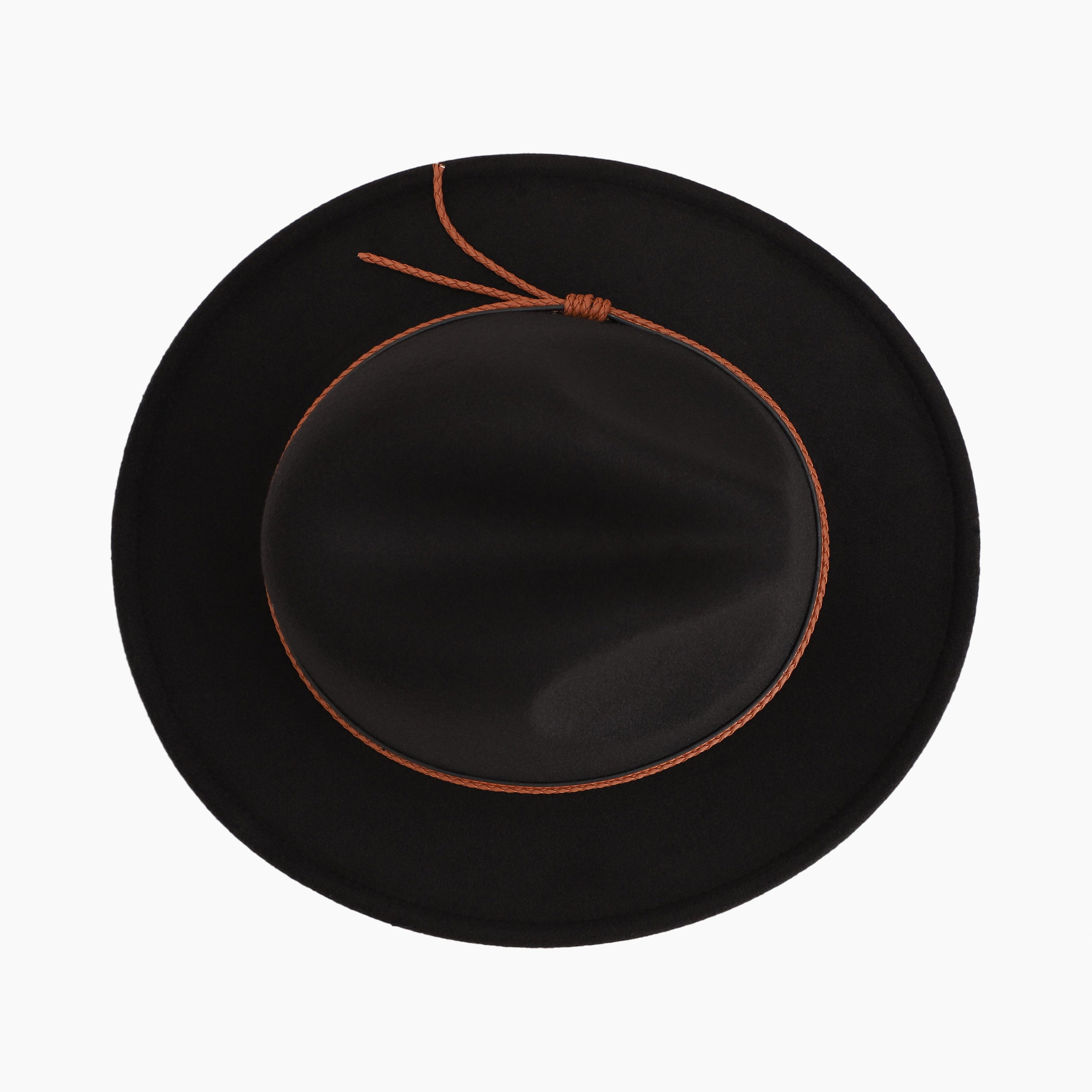 Wholesale Unisex Polyester Fedora Hat with  Flat Brim and UPF 50+ Sun Protection