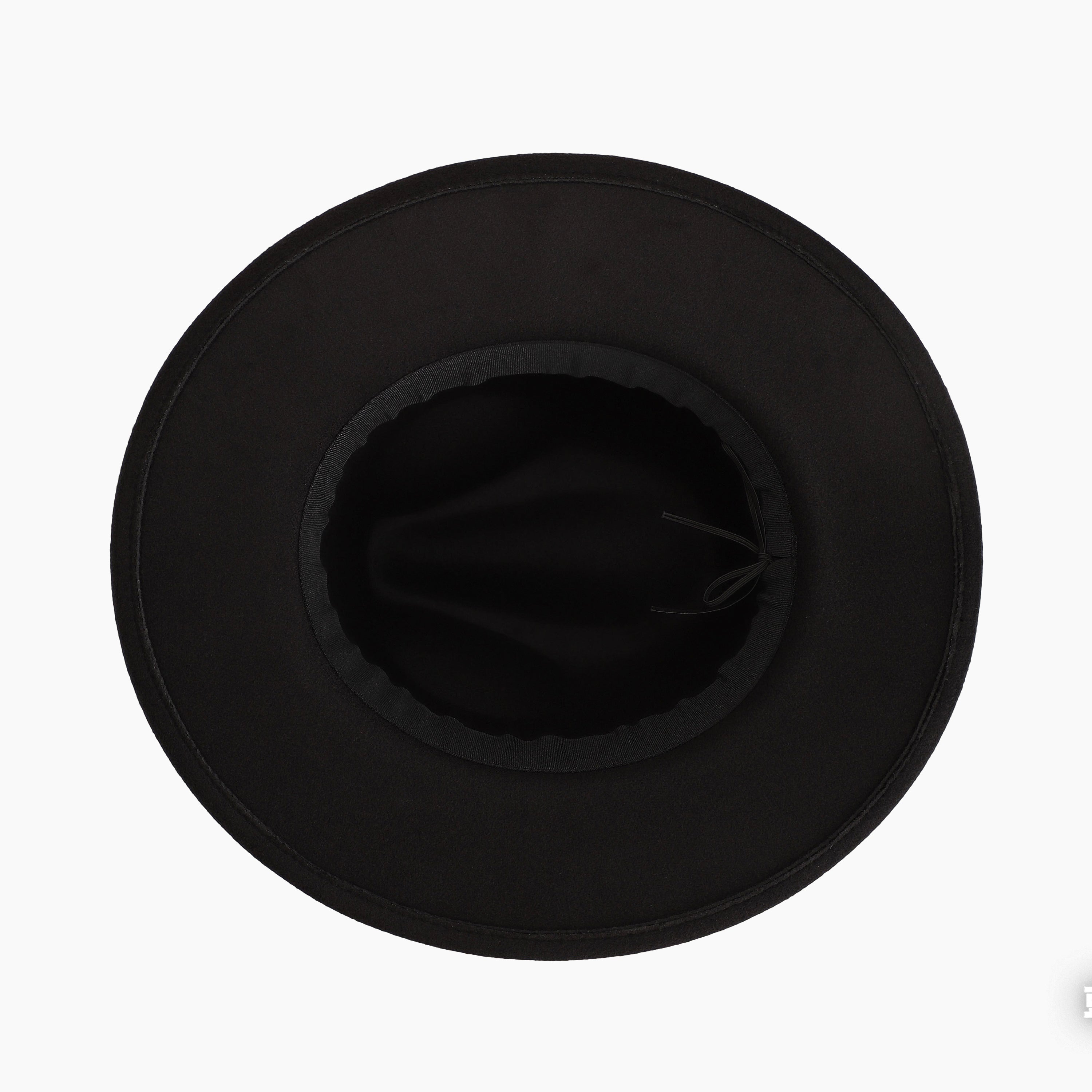 Unisex Polyester Fedora Hat with Wide Brim and UPF 50+ Sun Protection