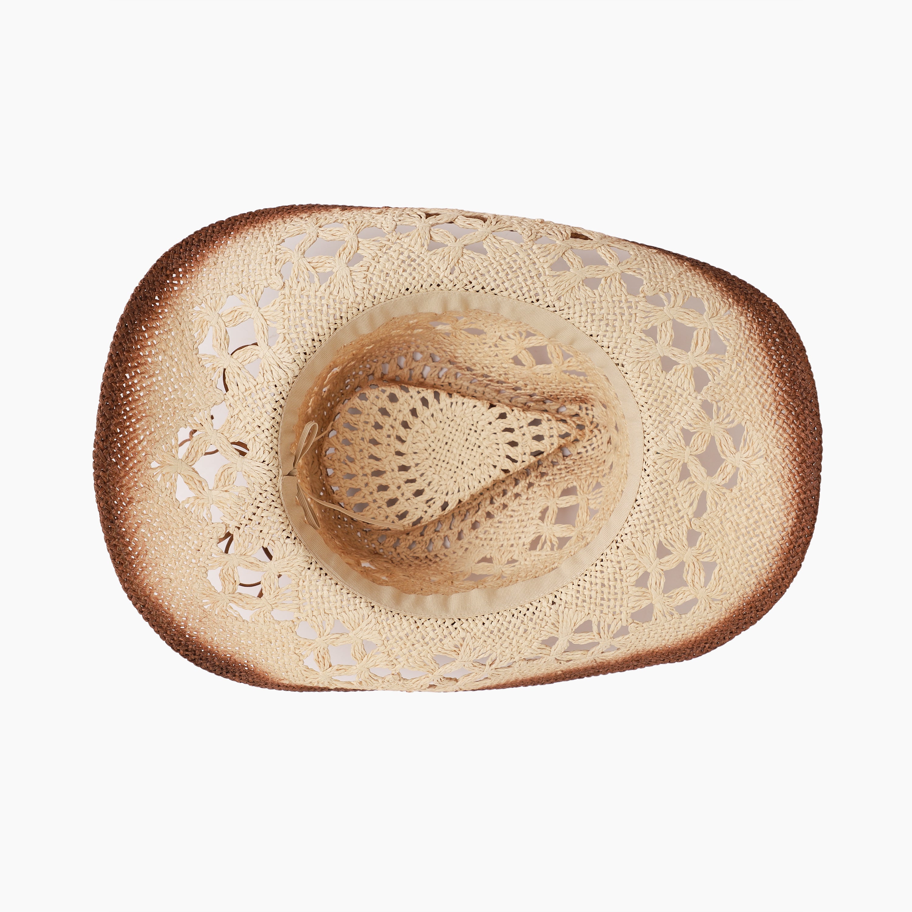 Unisex Paper Straw Fedora Hat with Wide Brim and UPF 50+ Sun Protection