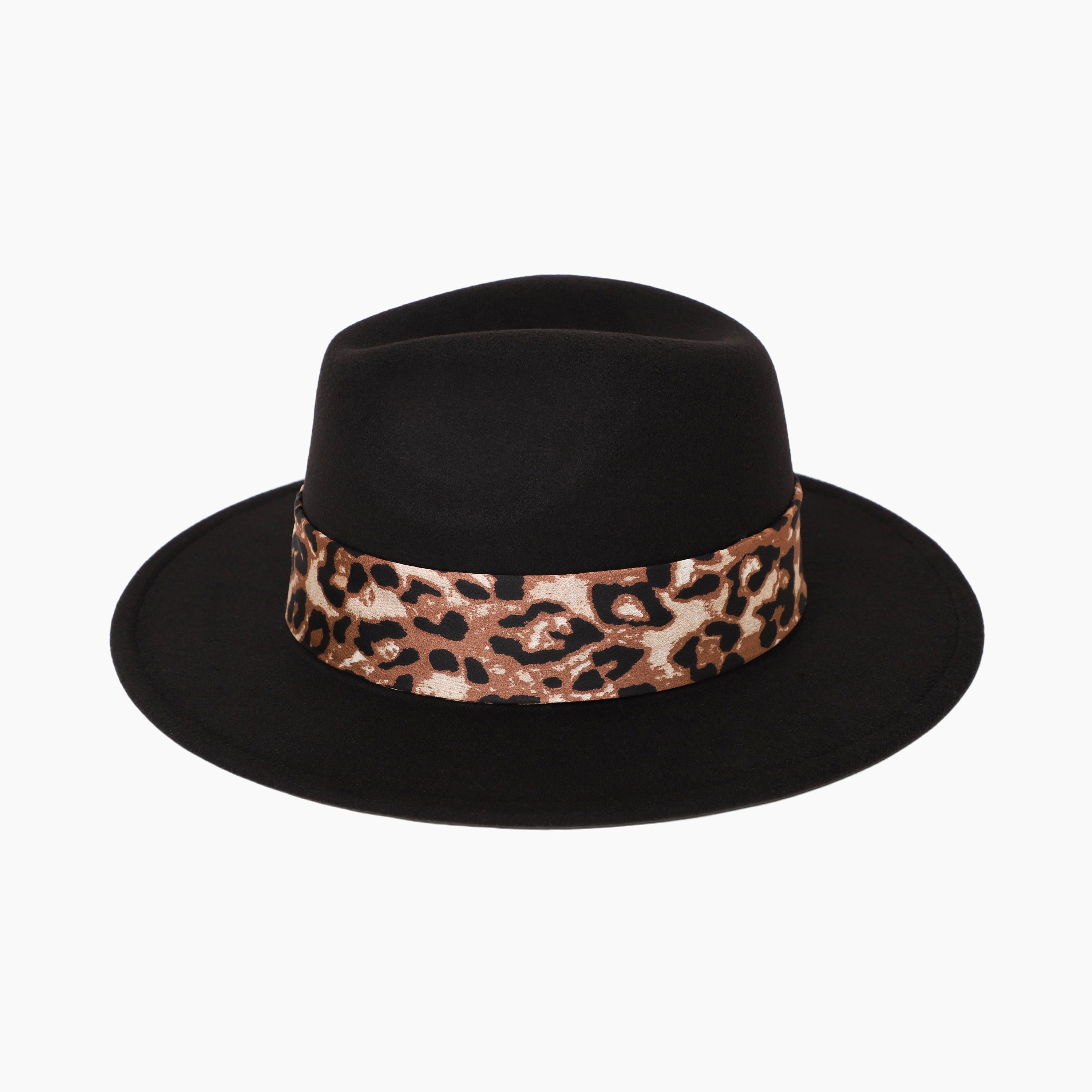 Women’s Polyester Fedora Hat with Wide Brim and UPF 50+ Sun Protection