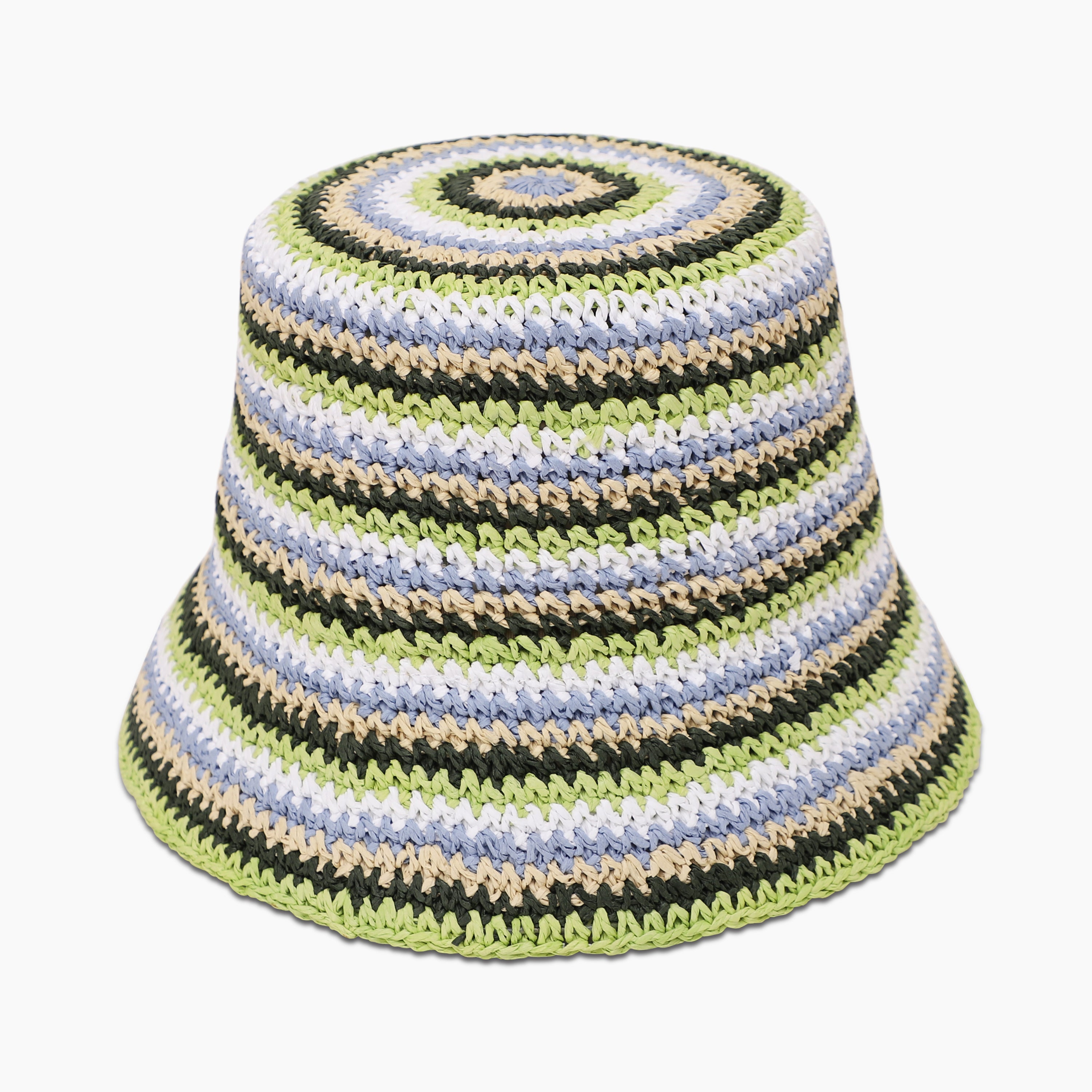 Women’s Paper Straw Sun Hat with Wide Brim and UPF 50+ Sun Protection