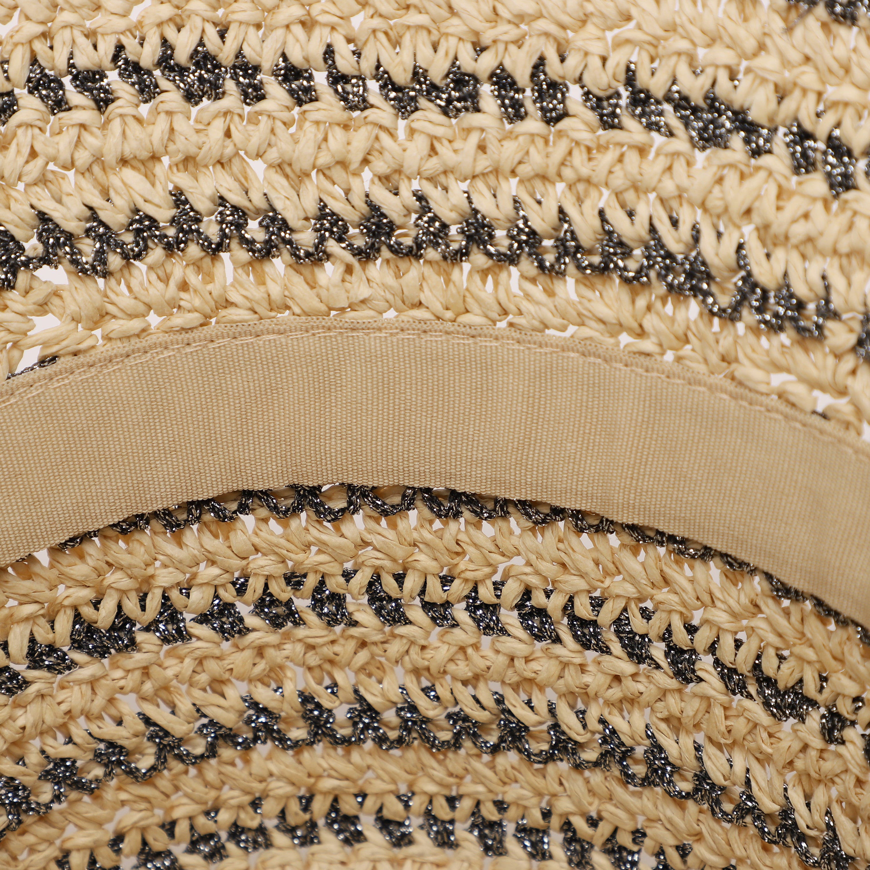 Women’s Paper Straw Sun Hat with Wide Brim and UPF 50+ Sun Protection