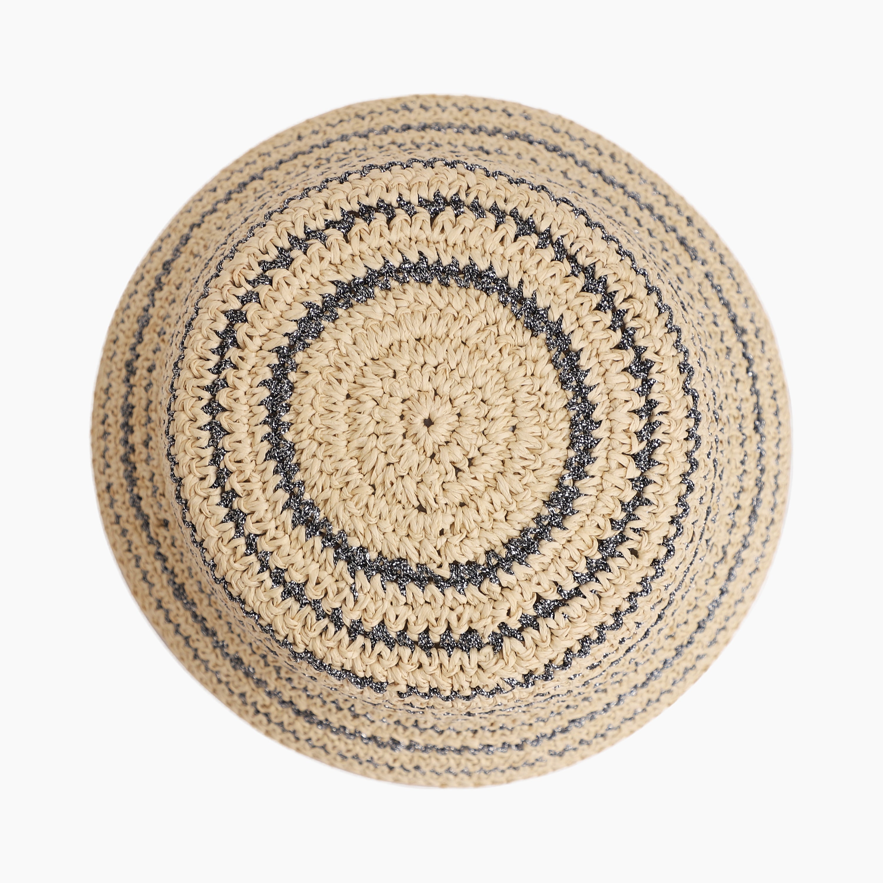 Women’s Paper Straw Sun Hat with Wide Brim and UPF 50+ Sun Protection