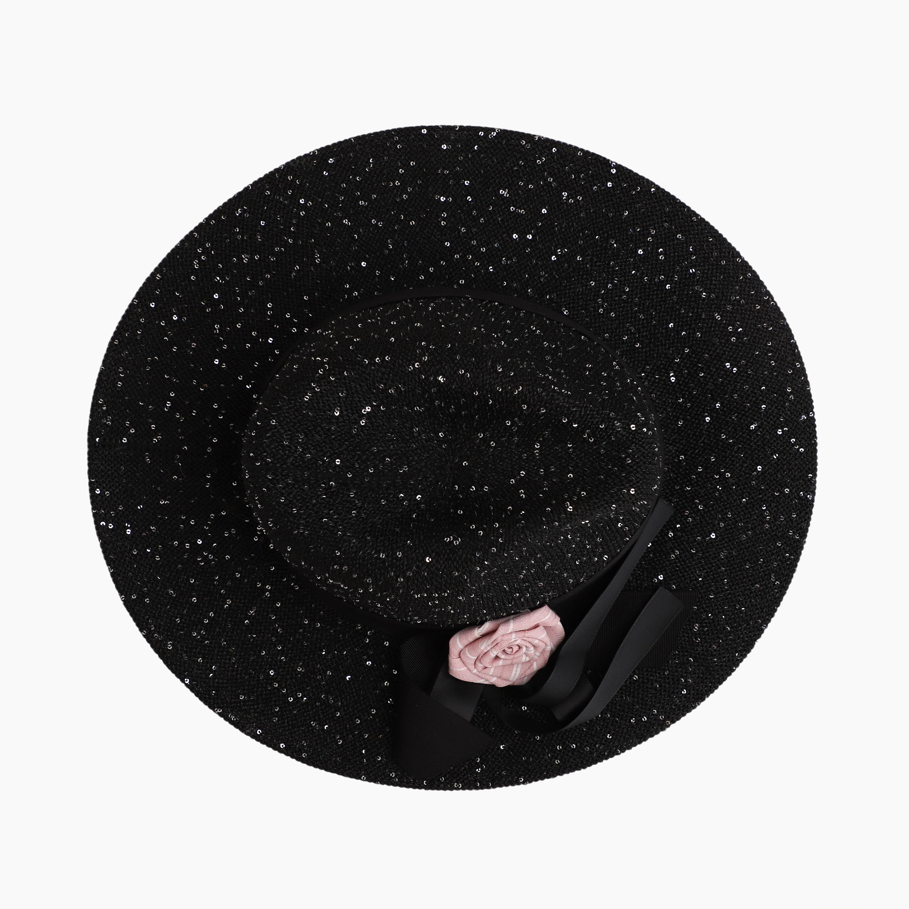 Women’s Polyester Fedora Hat with Wide Brim and UPF 50+ Sun Protection