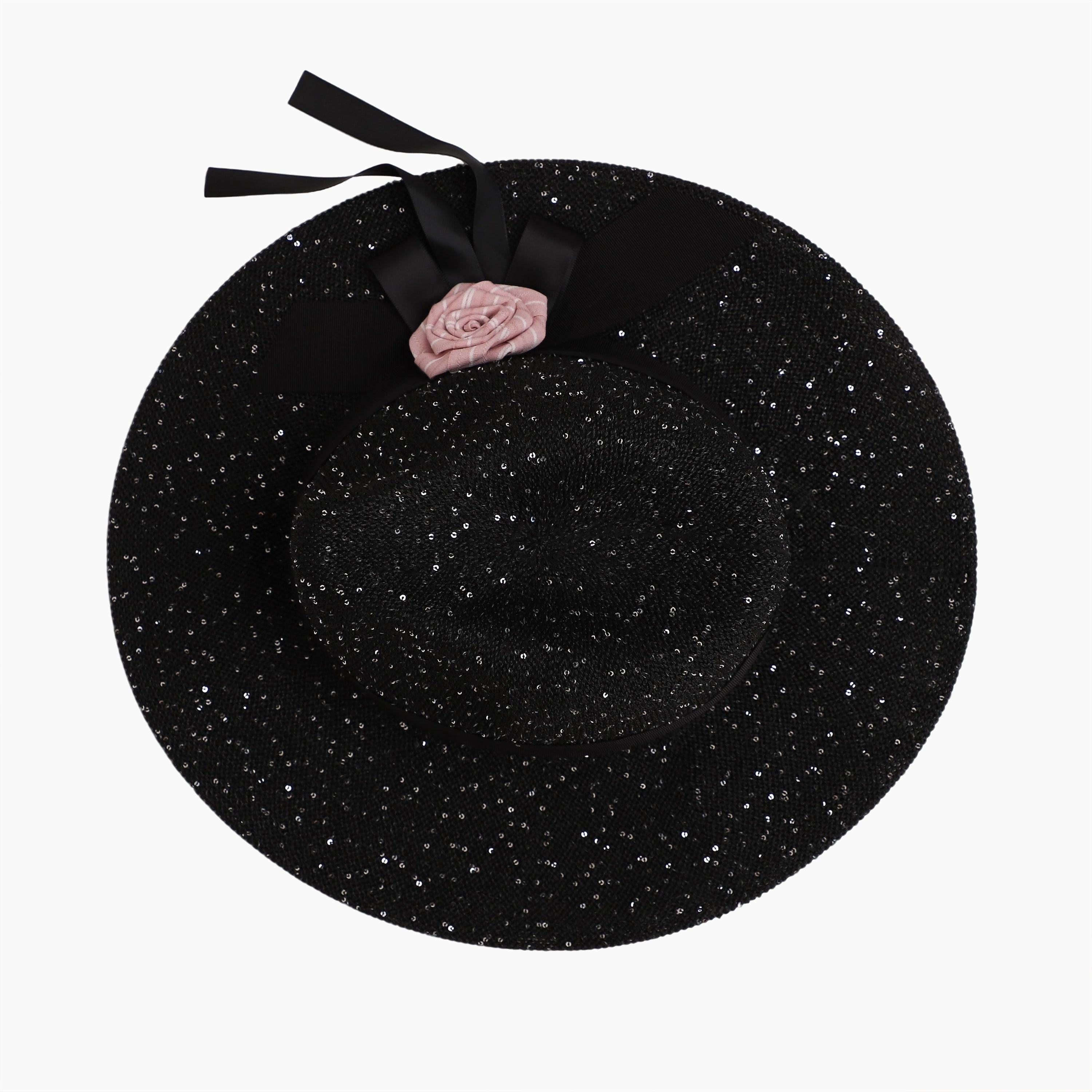 Women’s Polyester Fedora Hat with Wide Brim and UPF 50+ Sun Protection