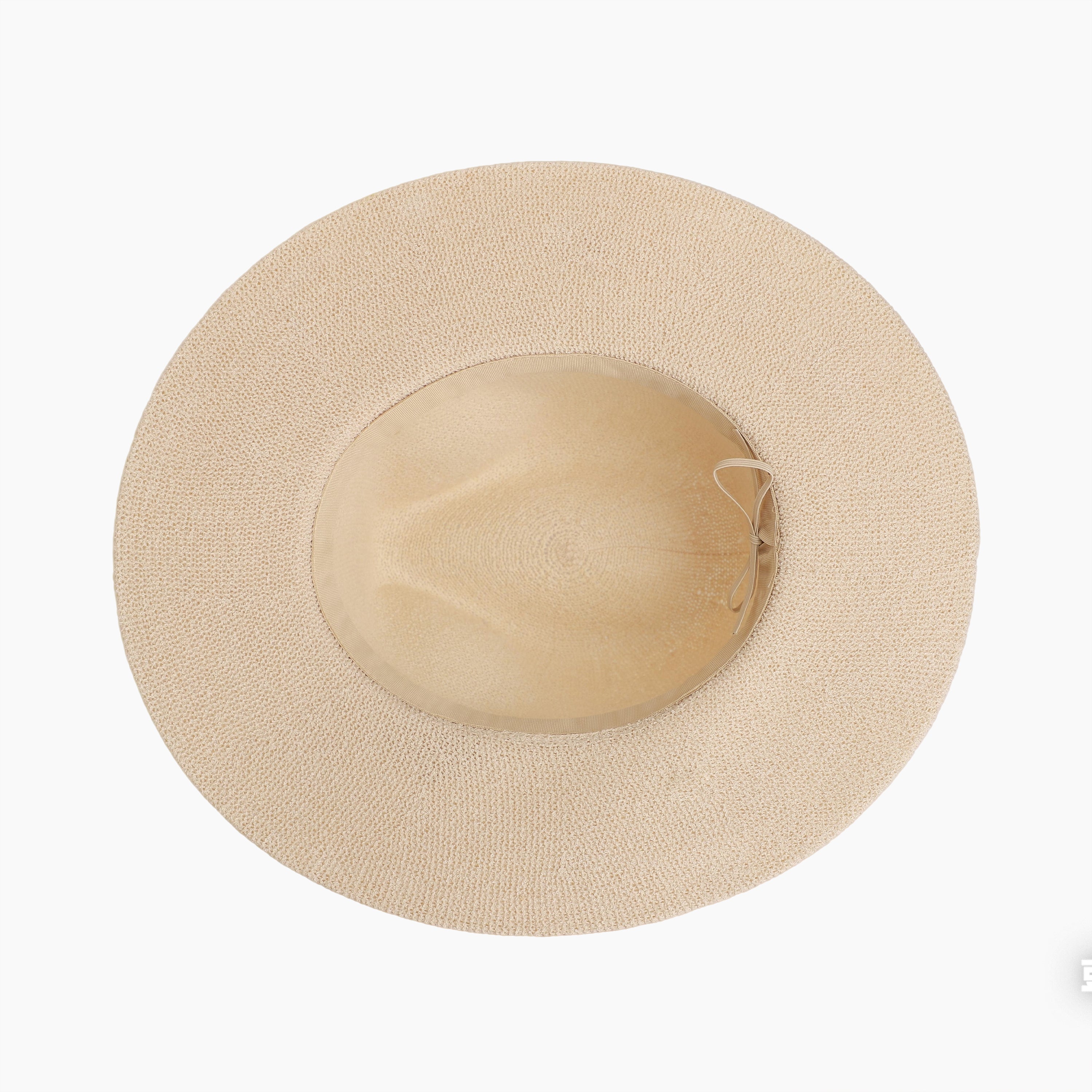 Women’s Polyester Fedora Hat with Wide Brim and UPF 50+ Sun Protection