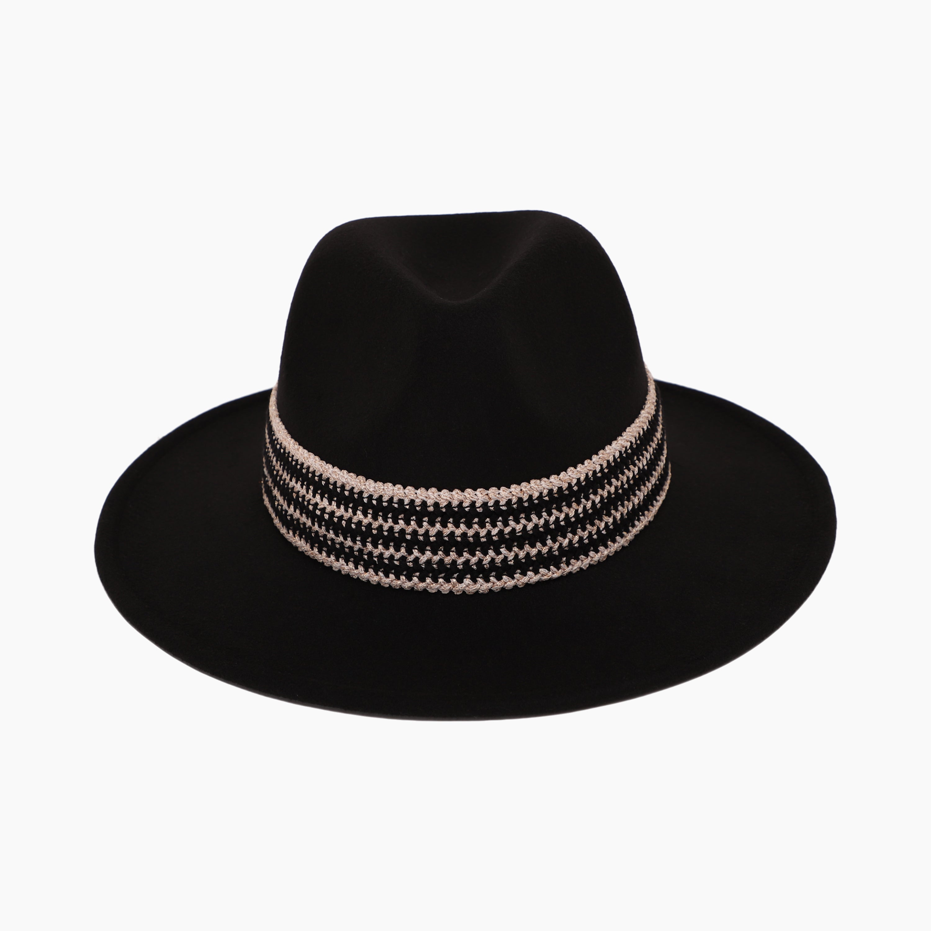 Unisex Polyester Fedora Hat with Wide Brim and UPF 50+ Sun Protection