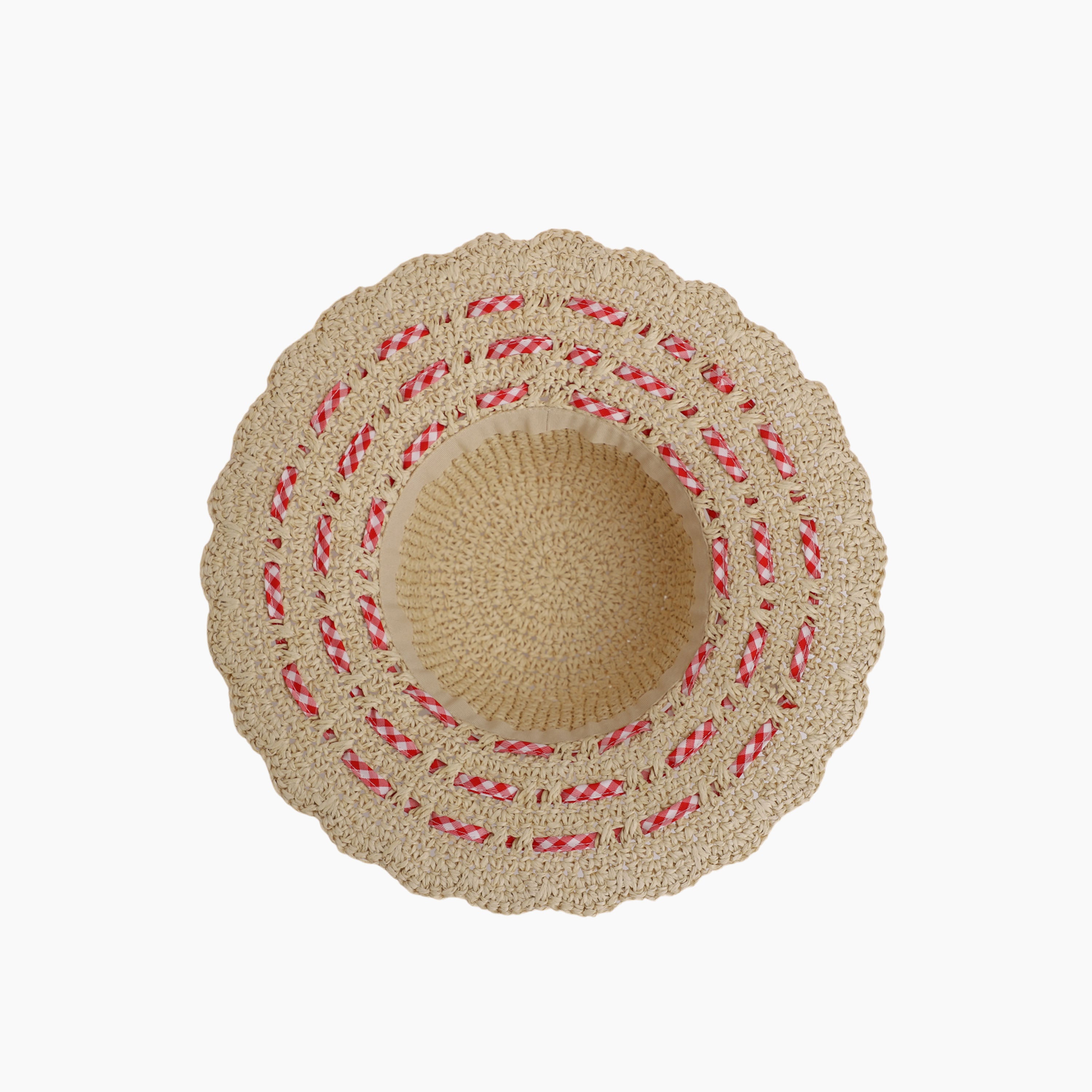 Wholesale Children’s Paper Straw Sun Hat for Ages 2–6 with UPF 50+ Sun Protection