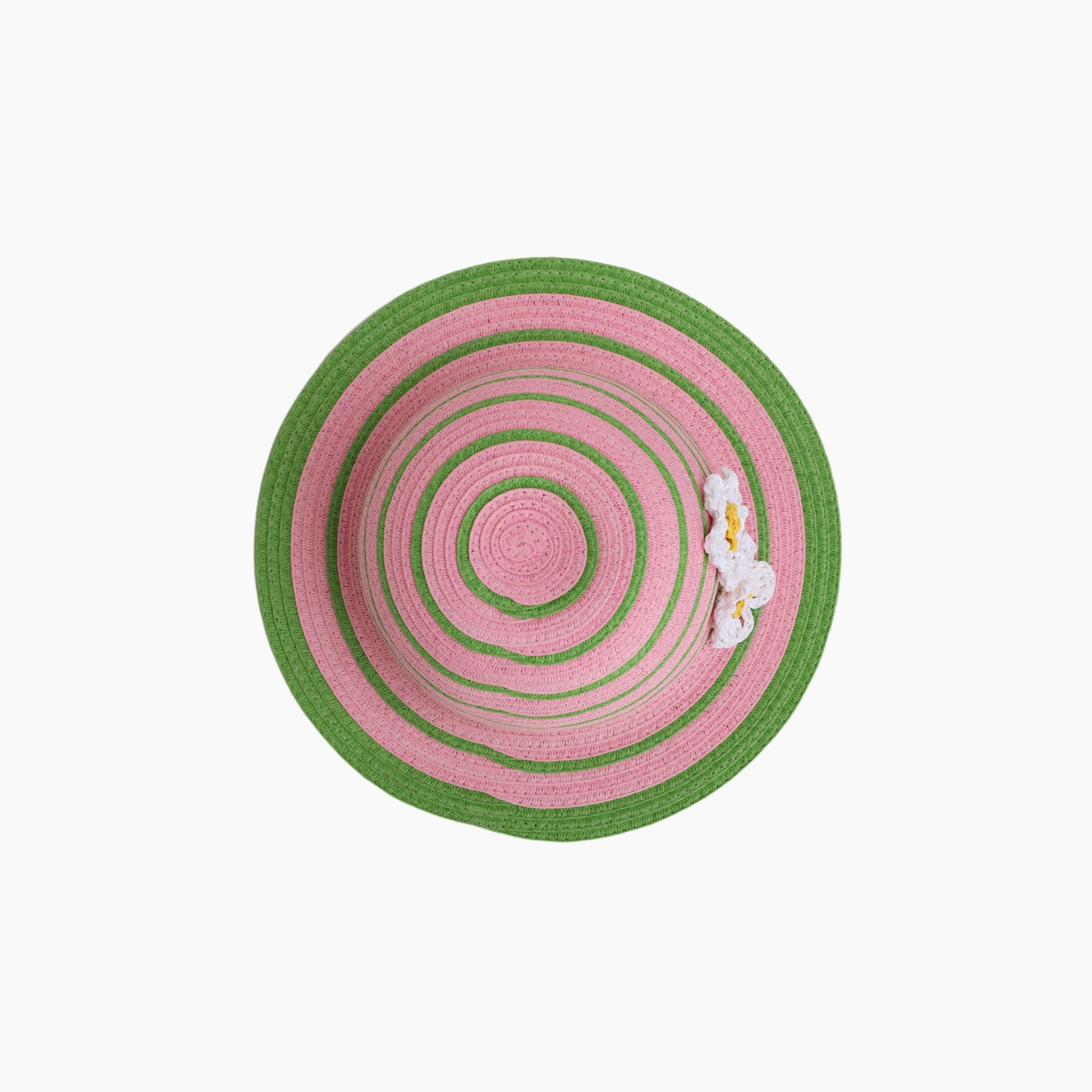 Children’s Paper Straw Sun Hat for Ages 2–6 with UPF 50+ Sun Protection