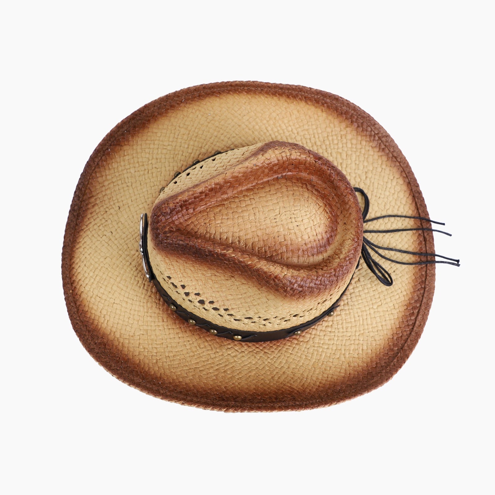 Wholesale Unisex Paper Straw Fedora Hat with Upturned Brim and UPF 50+ Sun Protection